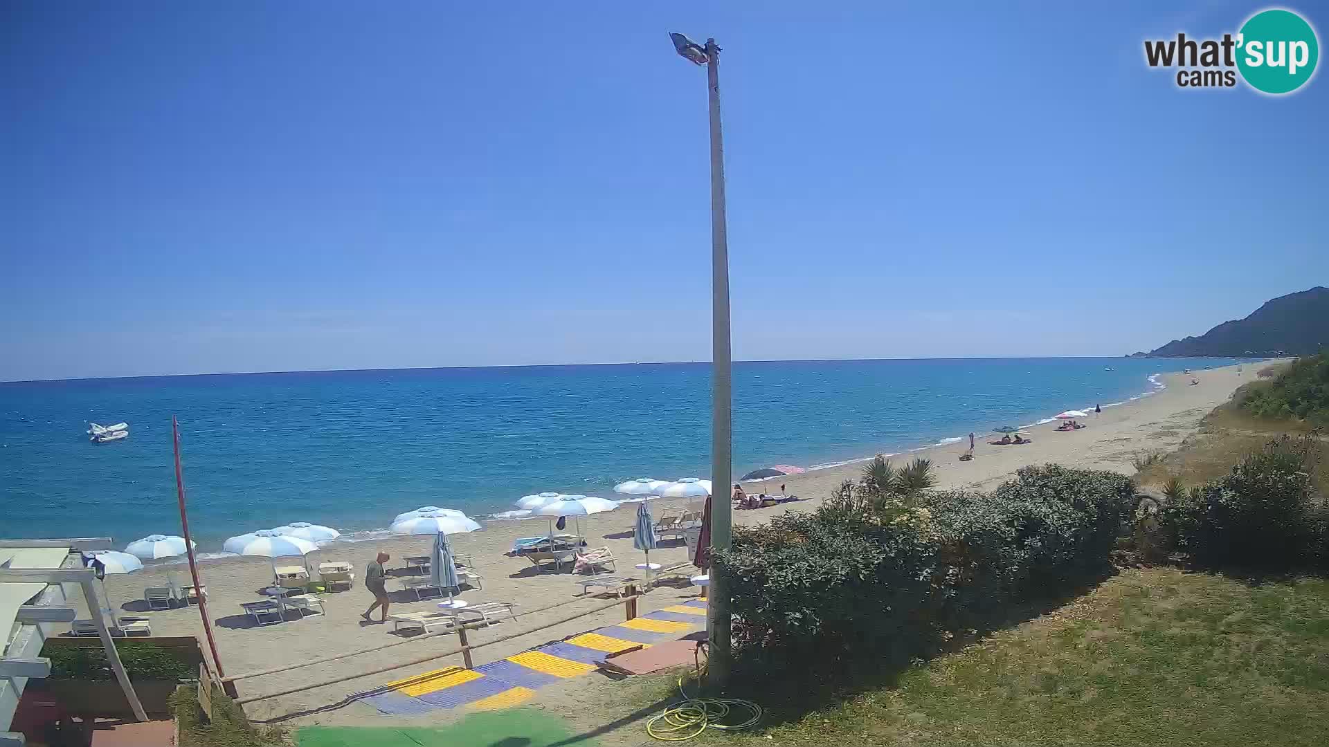 LIVE webcam Museddu beach – Ogliastra – Sardinia – Italy