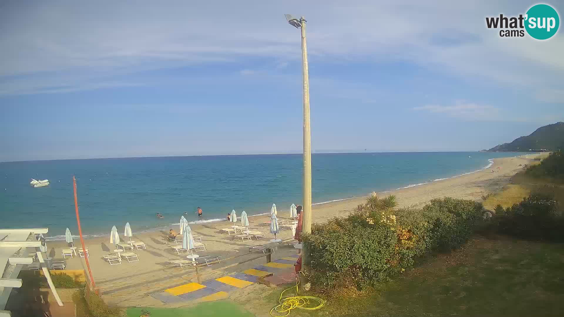 LIVE webcam Museddu beach – Ogliastra – Sardinia – Italy