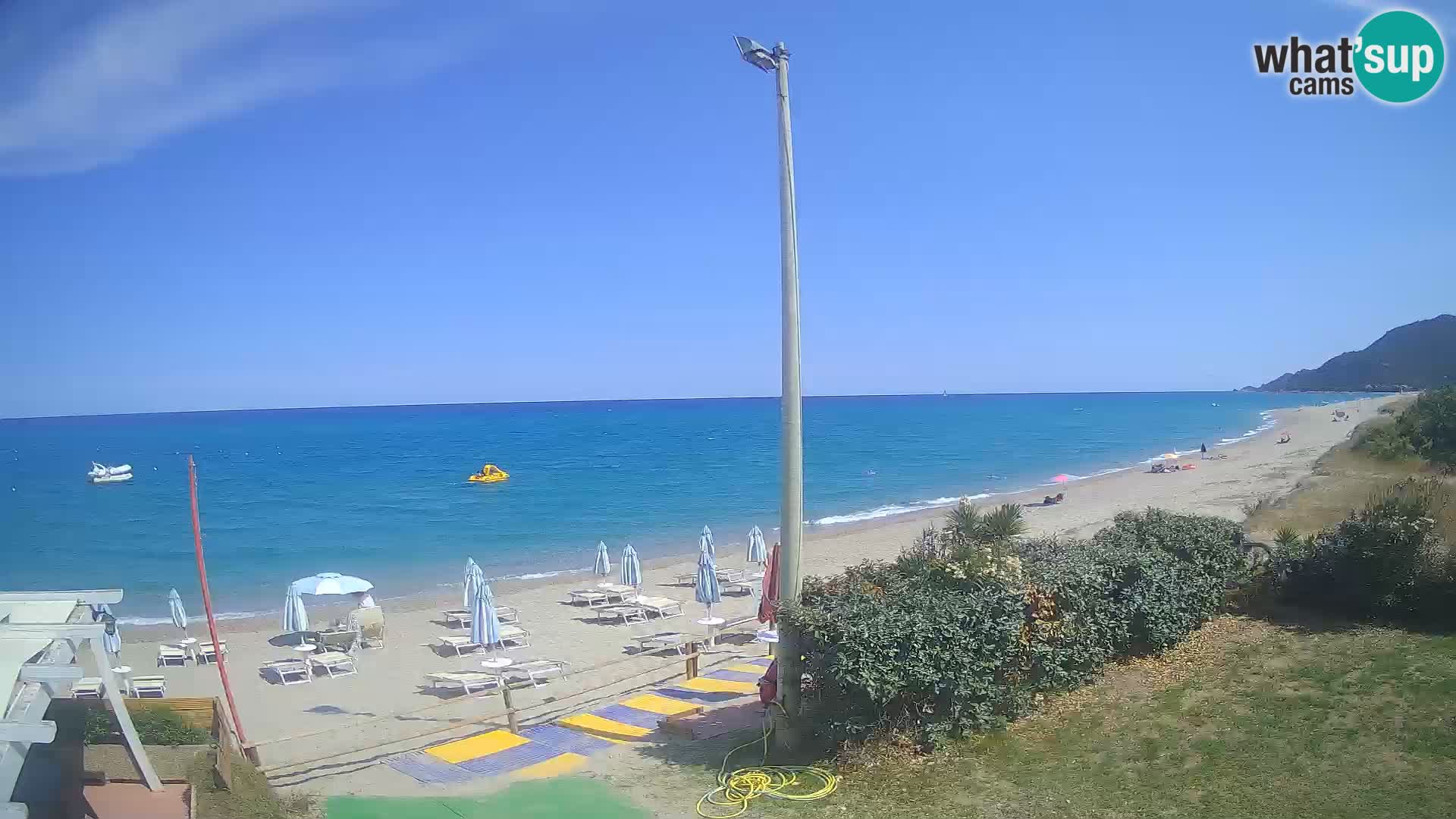 Webcam Museddu Strand – Ogliastra – Sardinien – Italien