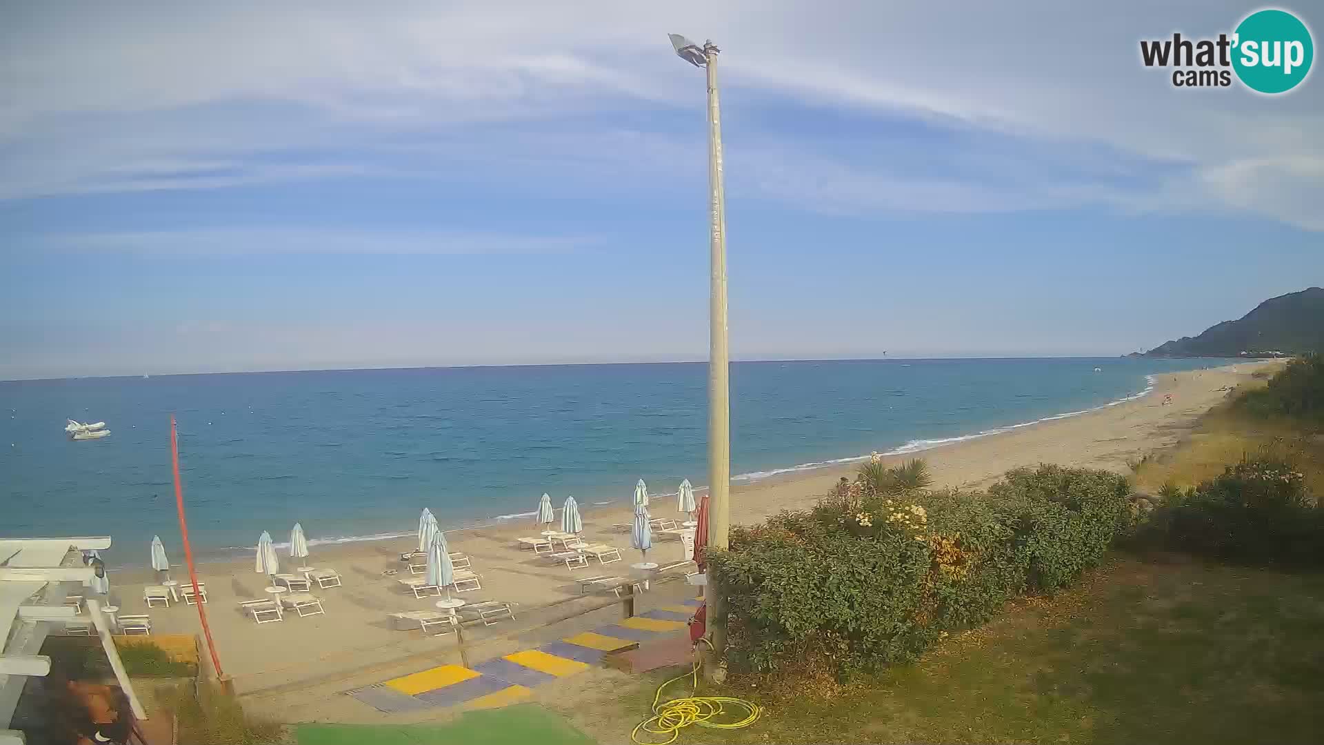 LIVE webcam Museddu beach – Ogliastra – Sardinia – Italy