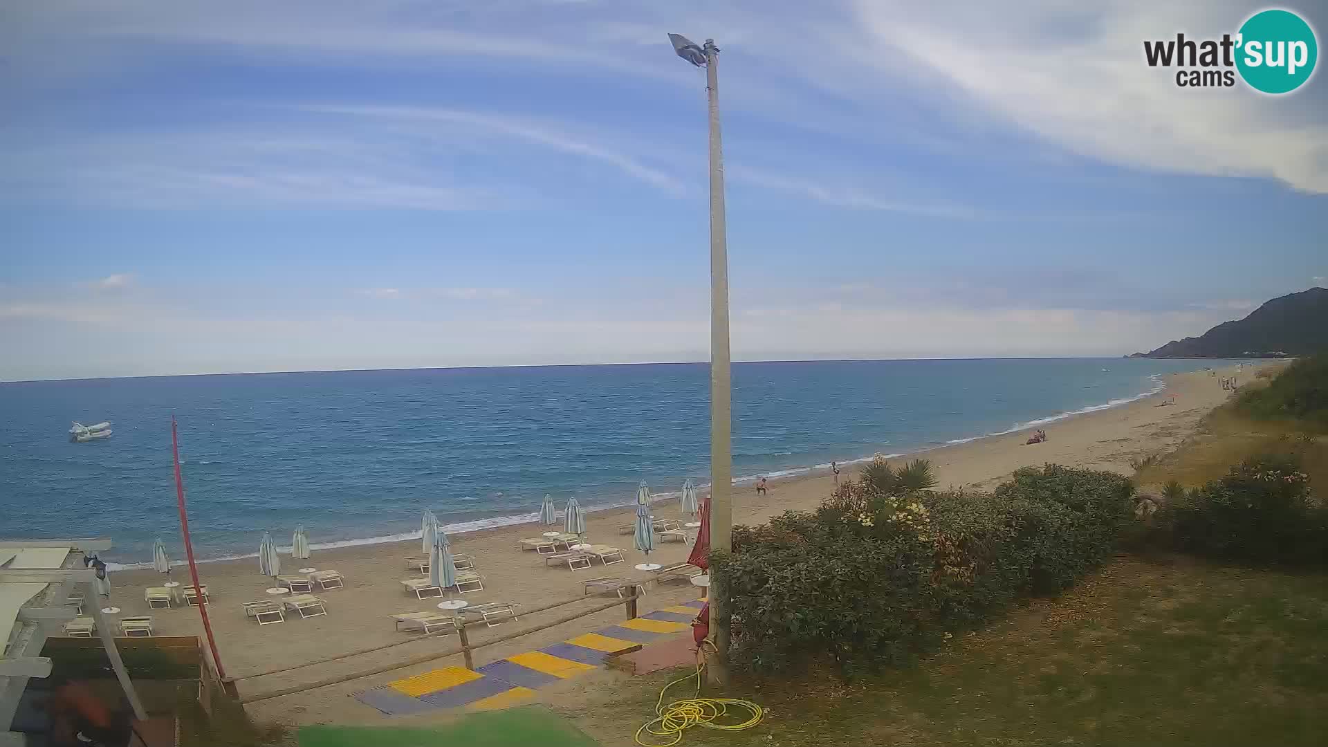 LIVE webcam spiaggia di Museddu – Ogliastra – Sardegna