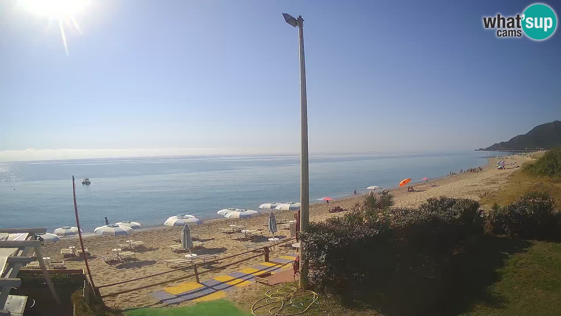 Spletna kamera plaža Museddu – Ogliastra – Sardinija – Italija