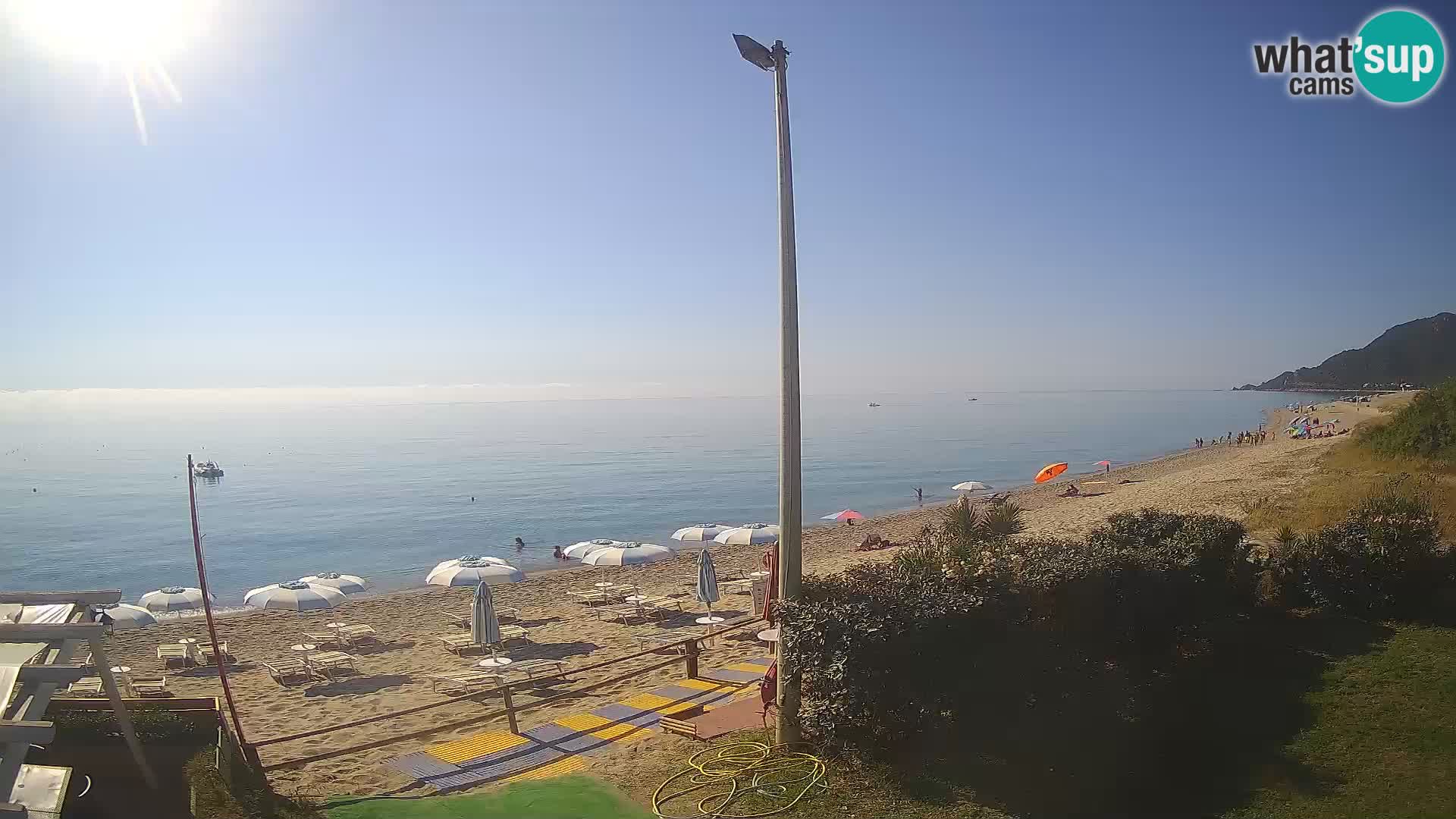 Spletna kamera plaža Museddu – Ogliastra – Sardinija – Italija