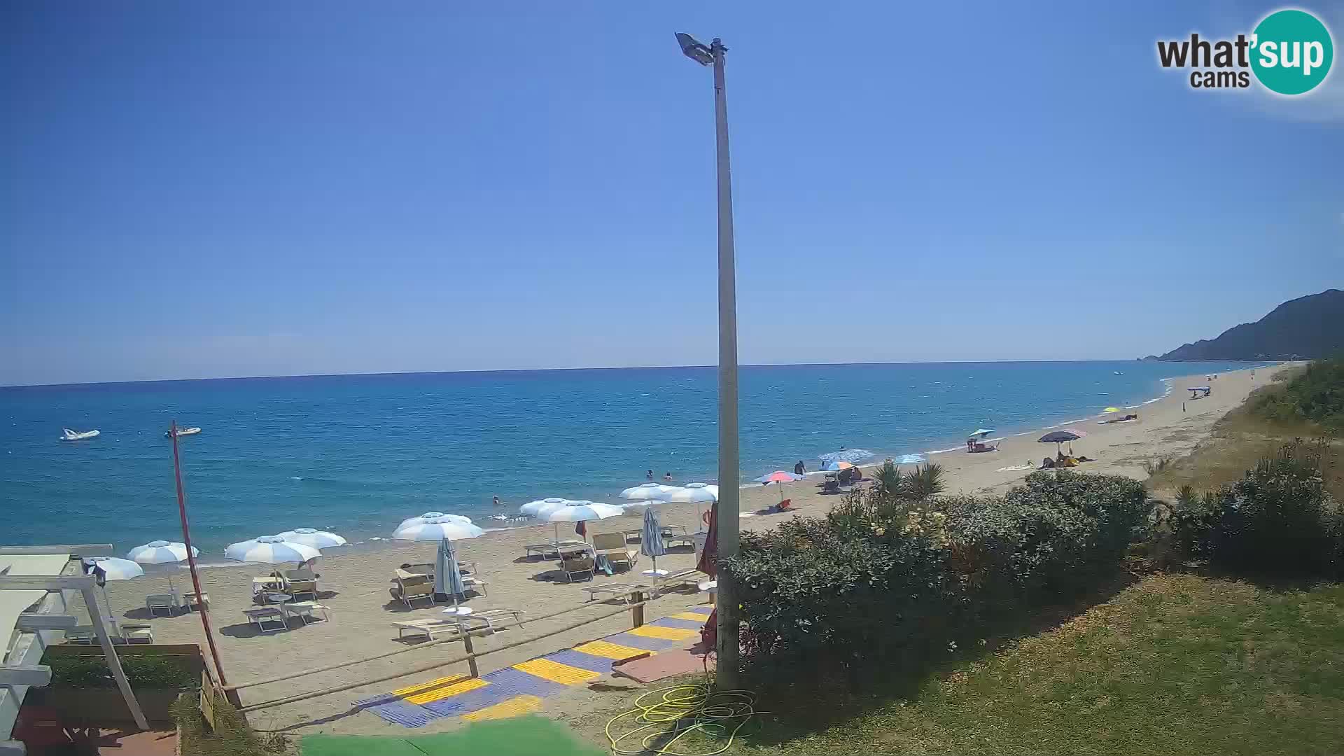 LIVE webcam Museddu beach – Ogliastra – Sardinia – Italy