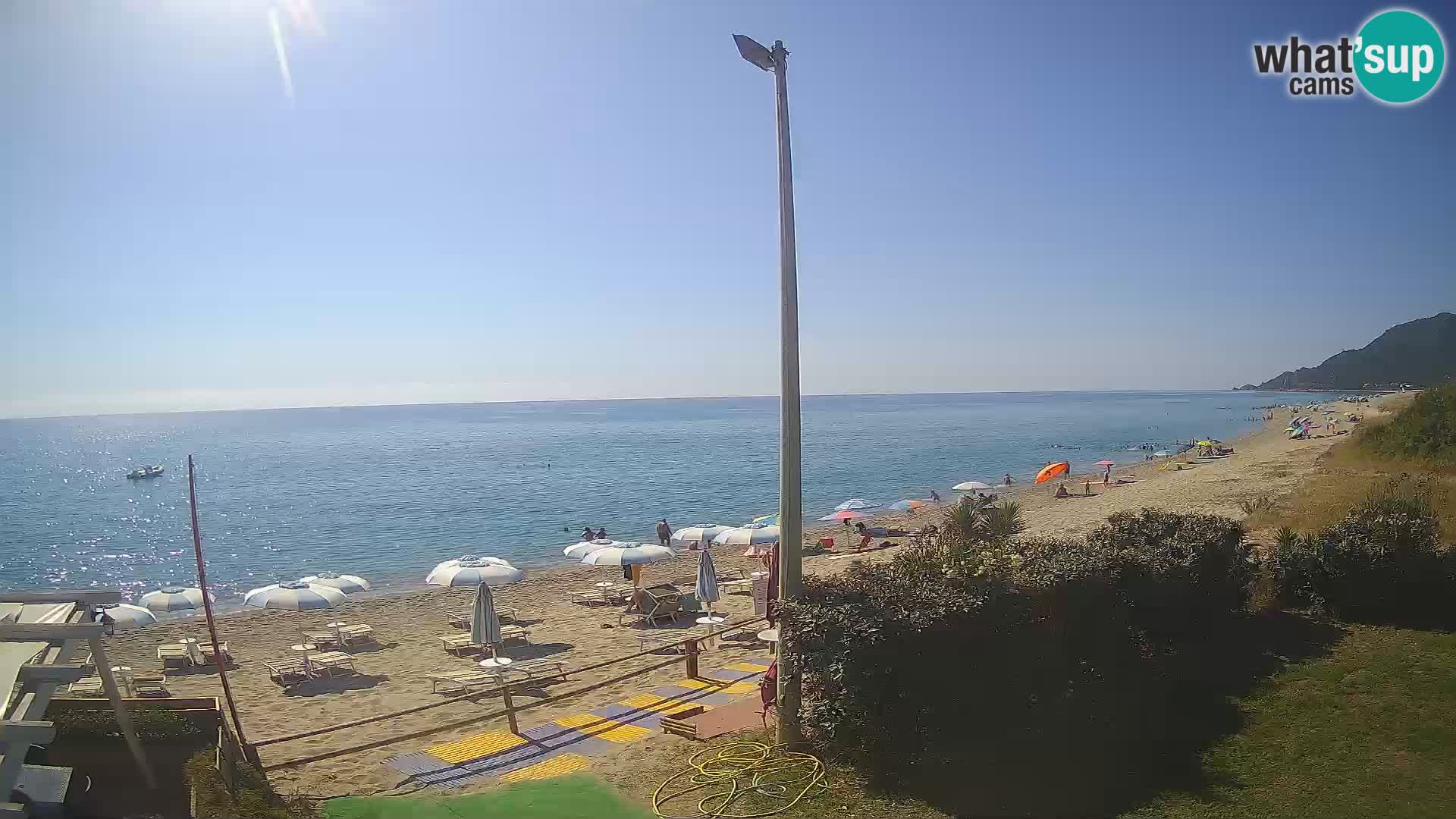 Spletna kamera plaža Museddu – Ogliastra – Sardinija – Italija