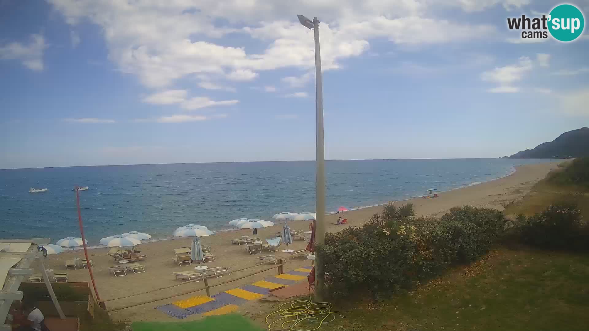 Web kamera plaža Museddu – Ogliastra – Sardinija – Italija