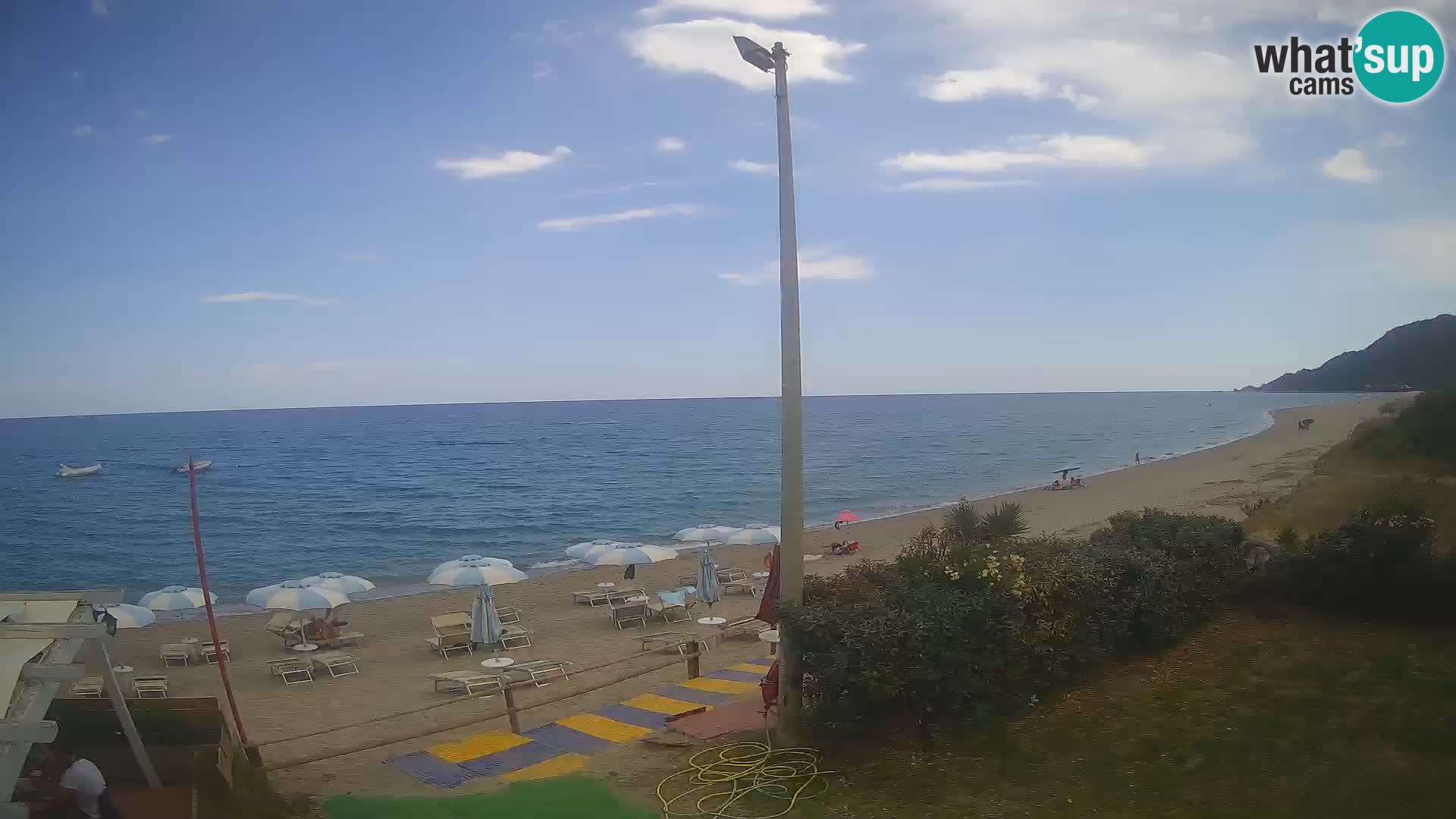 Web kamera plaža Museddu – Ogliastra – Sardinija – Italija
