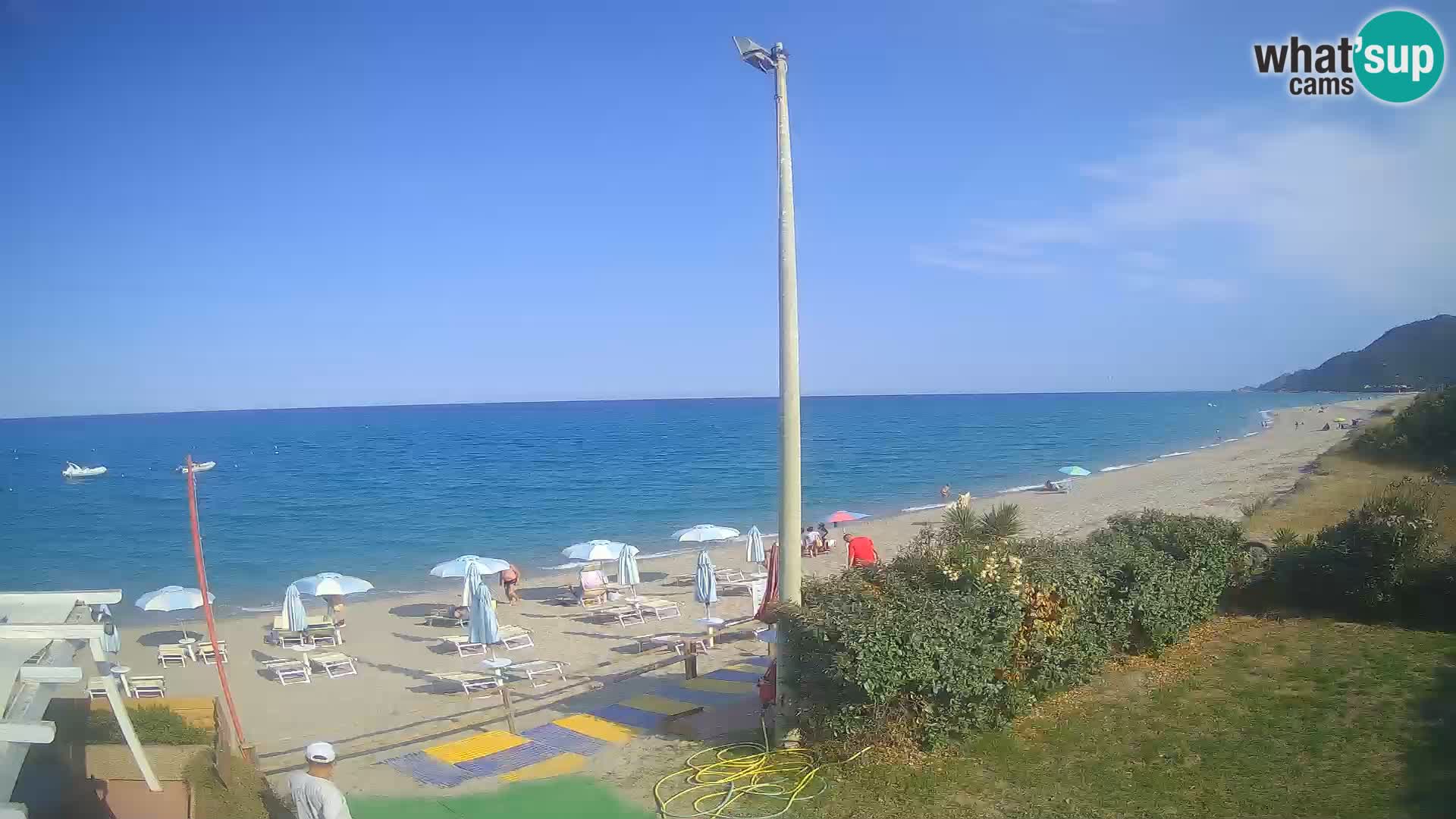 LIVE webcam Museddu beach – Ogliastra – Sardinia – Italy