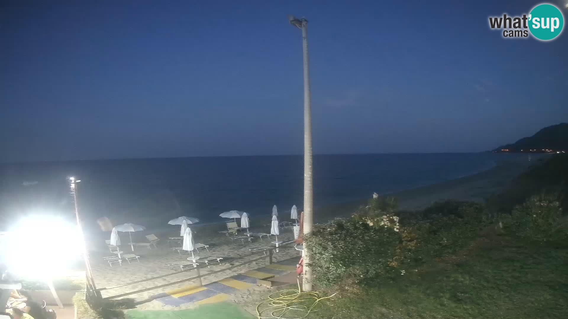 Webcam plage Museddu – Ogliastra livecam Sardaigne – Italie