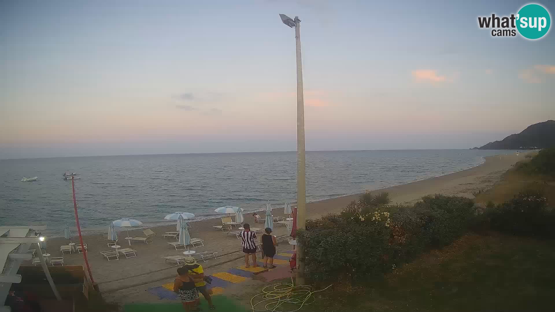 Webcam plage Museddu – Ogliastra livecam Sardaigne – Italie