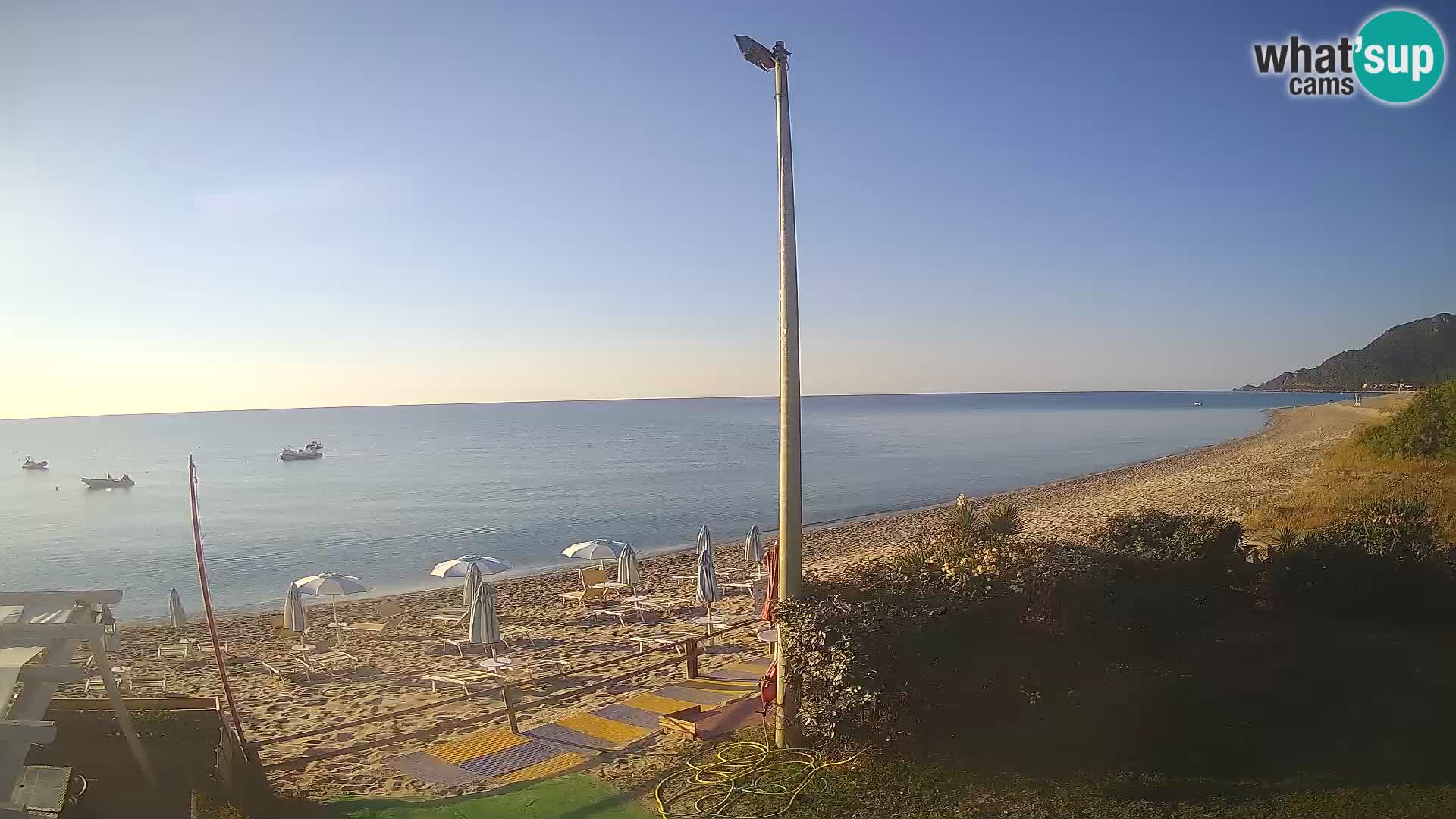 Web kamera plaža Museddu – Ogliastra – Sardinija – Italija