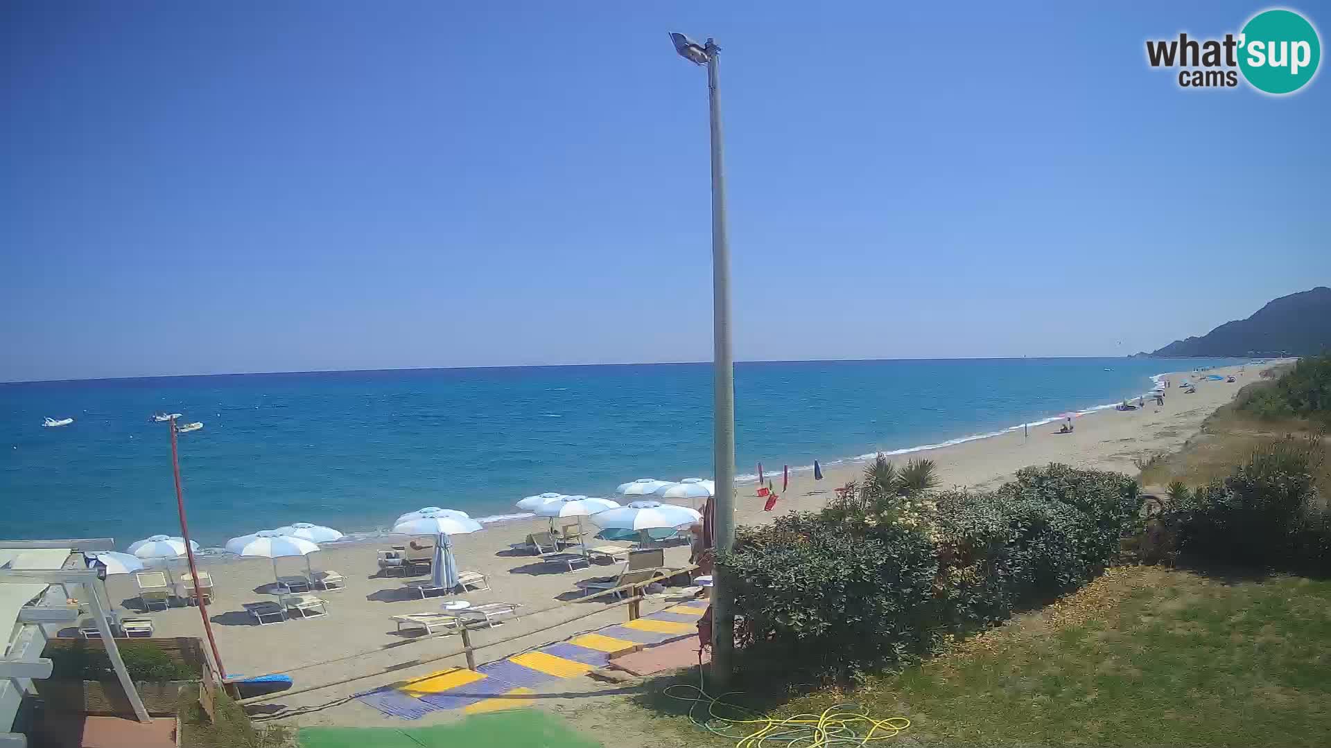 Camera en vivo playa Museddu – Ogliastra – Cerdeña – Italia