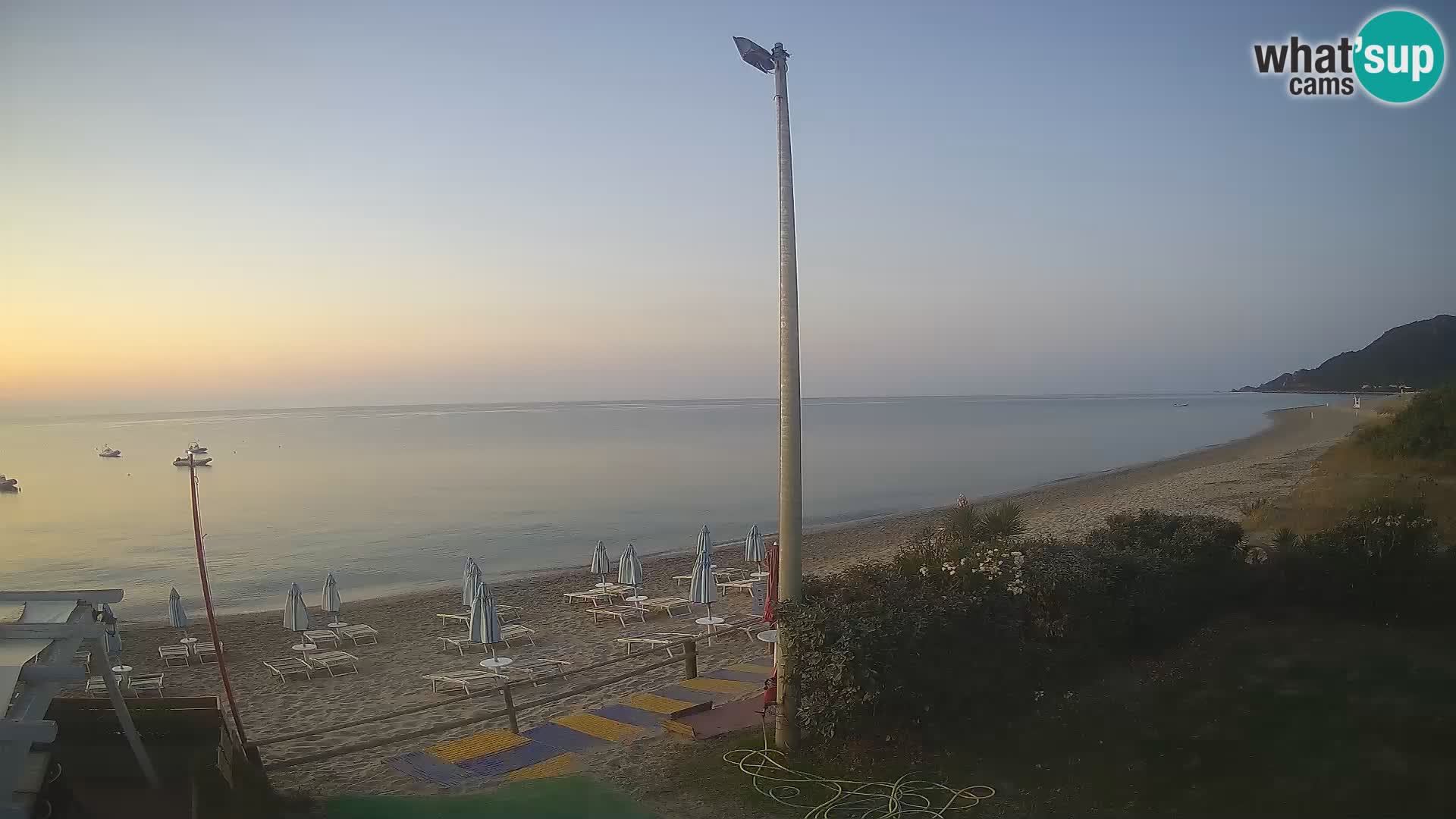 LIVE webcam Museddu beach – Ogliastra – Sardinia – Italy