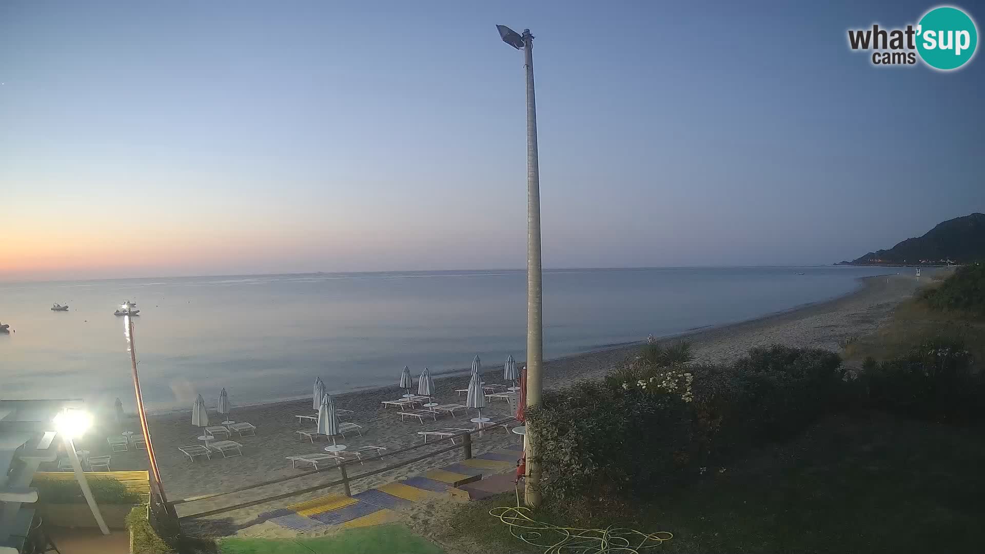 Camera en vivo playa Museddu – Ogliastra – Cerdeña – Italia