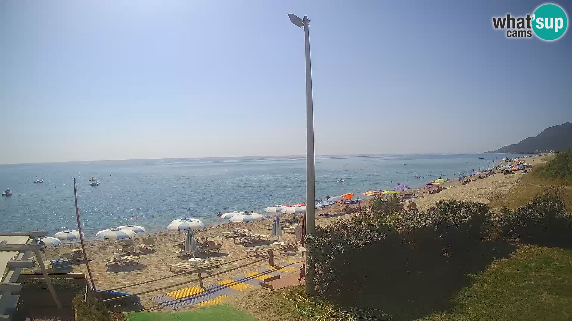 Spletna kamera plaža Museddu – Ogliastra – Sardinija – Italija