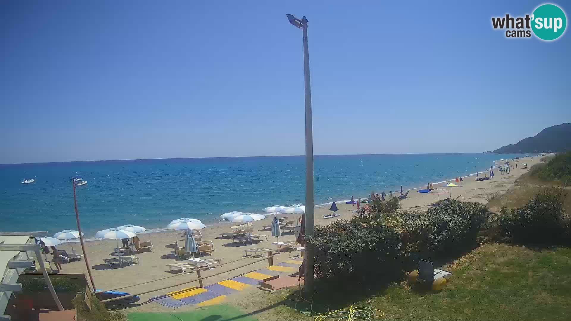 LIVE webcam Museddu beach – Ogliastra – Sardinia – Italy