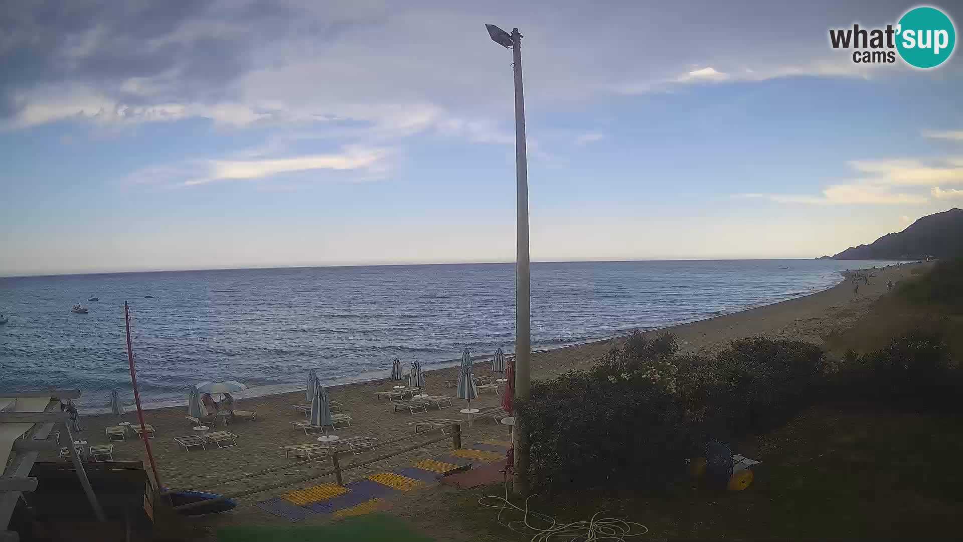 Webcam plage Museddu – Ogliastra livecam Sardaigne – Italie