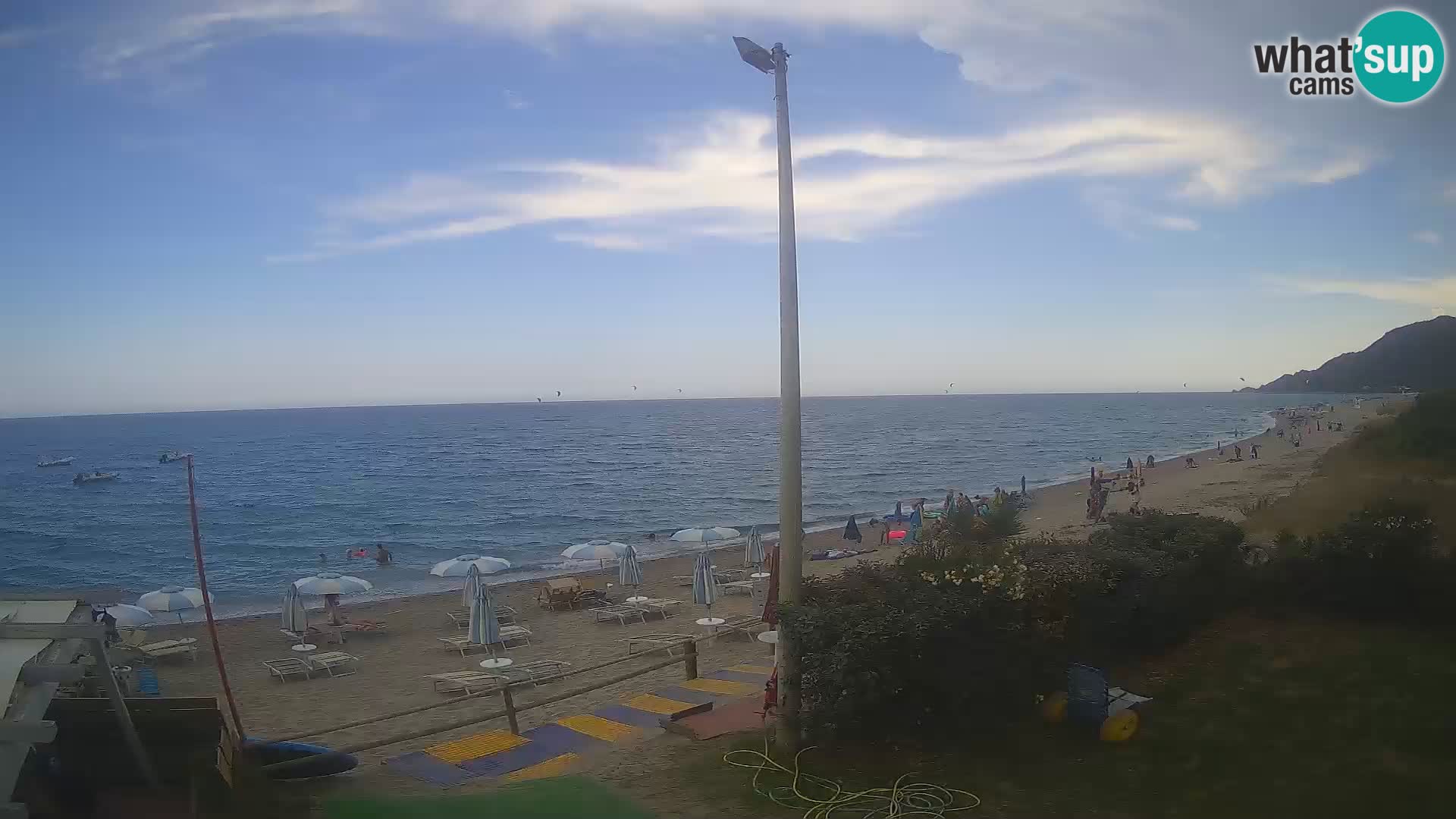 Webcam plage Museddu – Ogliastra livecam Sardaigne – Italie