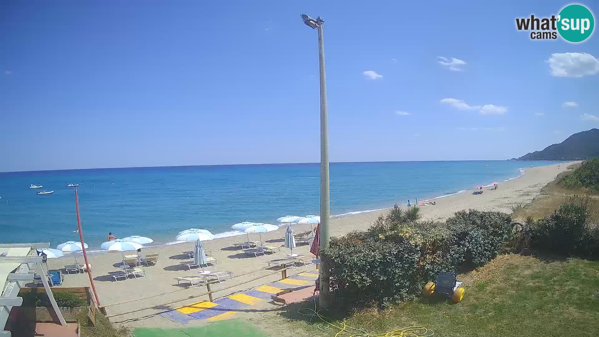 Web kamera plaža Museddu – Ogliastra – Sardinija – Italija