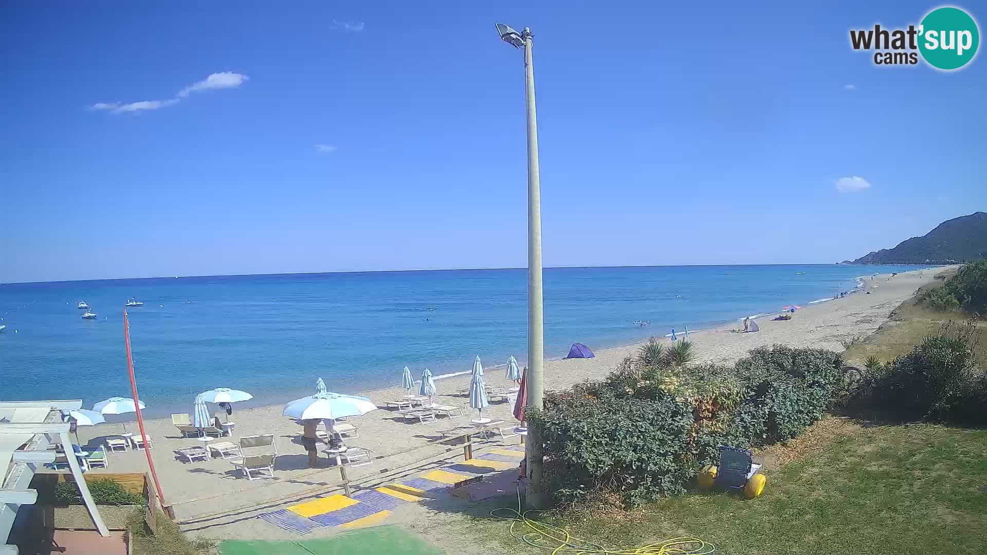 LIVE webcam spiaggia di Museddu – Ogliastra – Sardegna