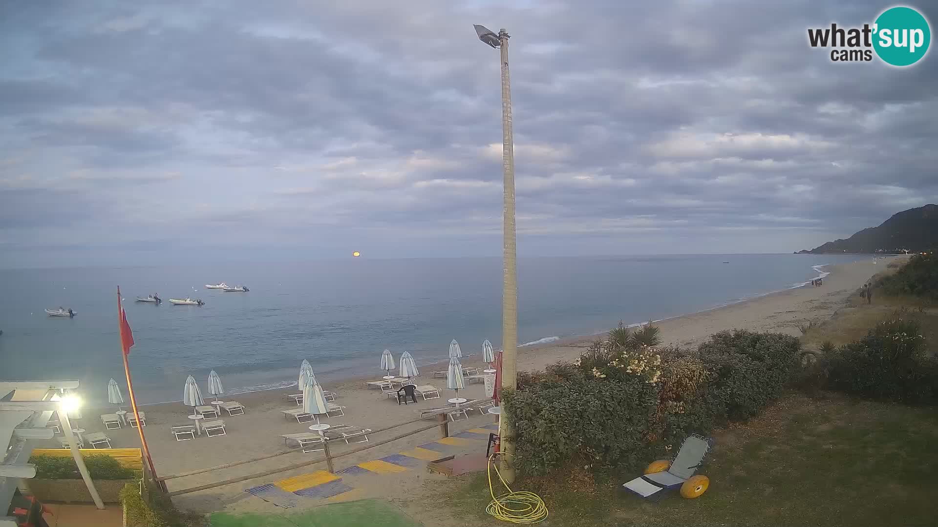 LIVE webcam Museddu beach – Ogliastra – Sardinia – Italy