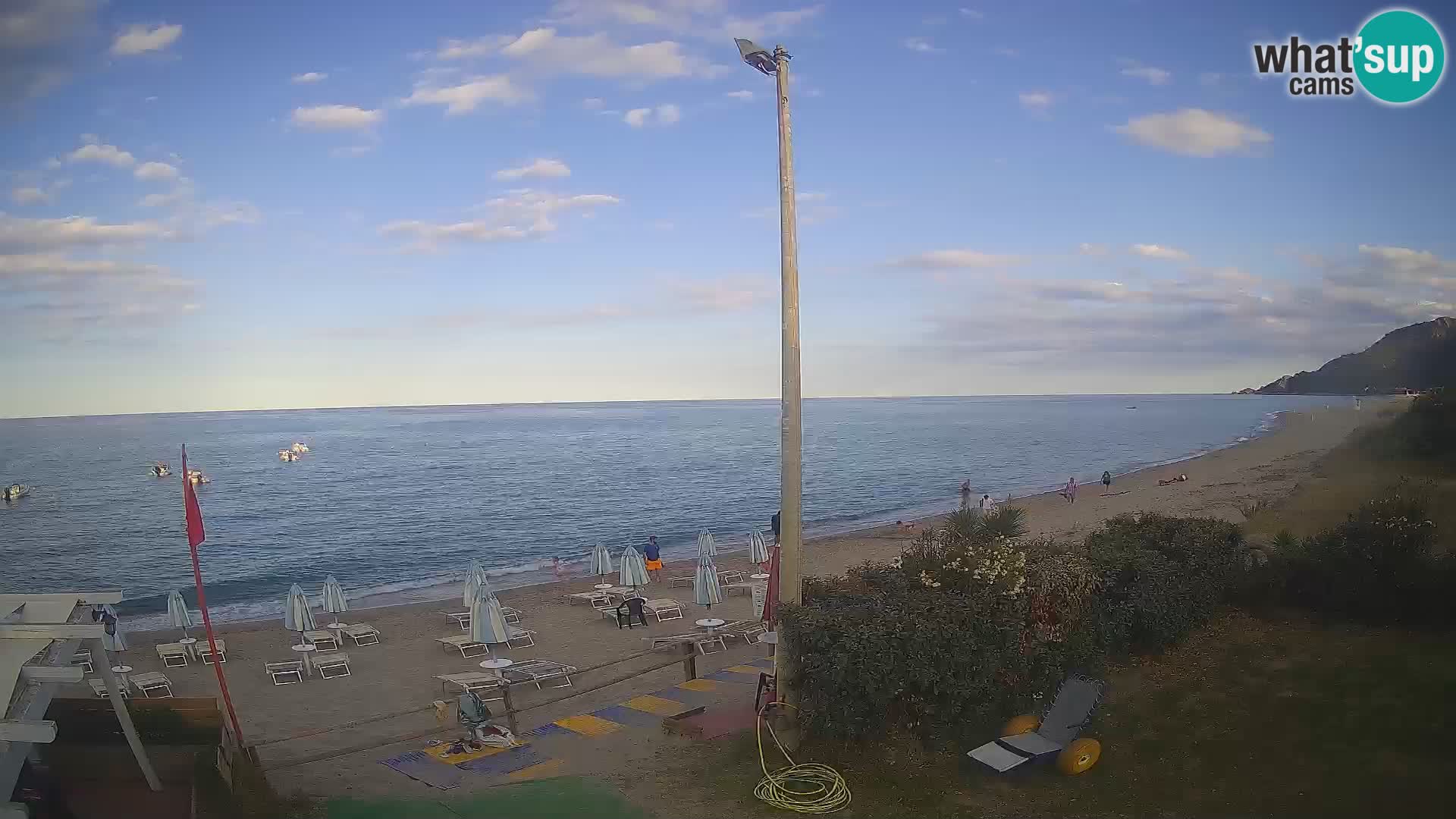 LIVE webcam Museddu beach – Ogliastra – Sardinia – Italy