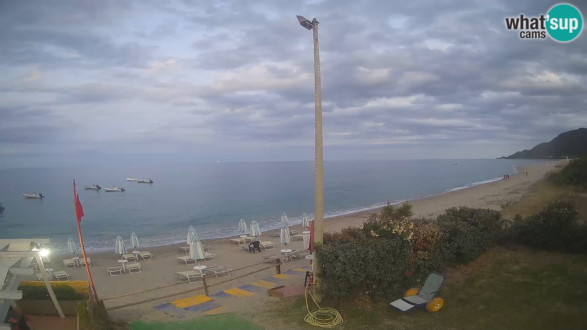 Webcam plage Museddu – Ogliastra livecam Sardaigne – Italie