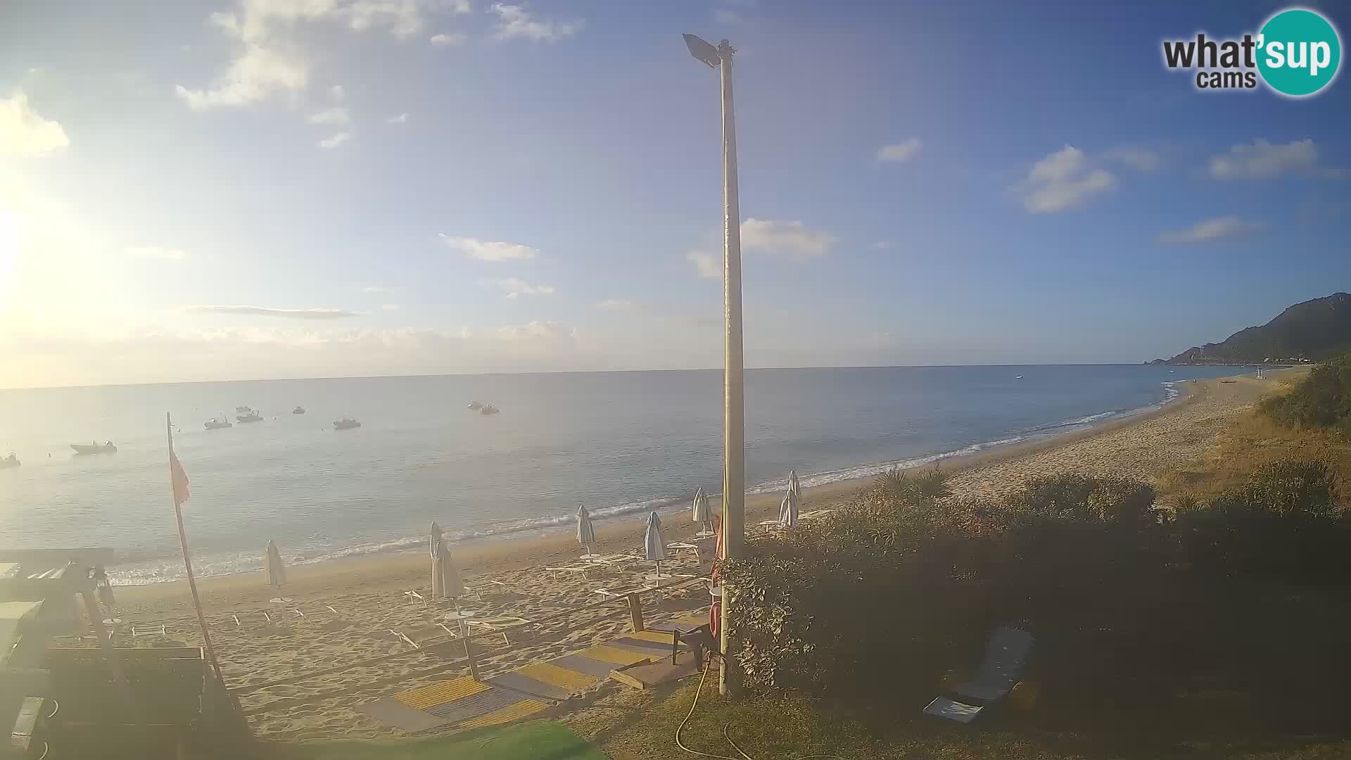 Camera en vivo playa Museddu – Ogliastra – Cerdeña – Italia