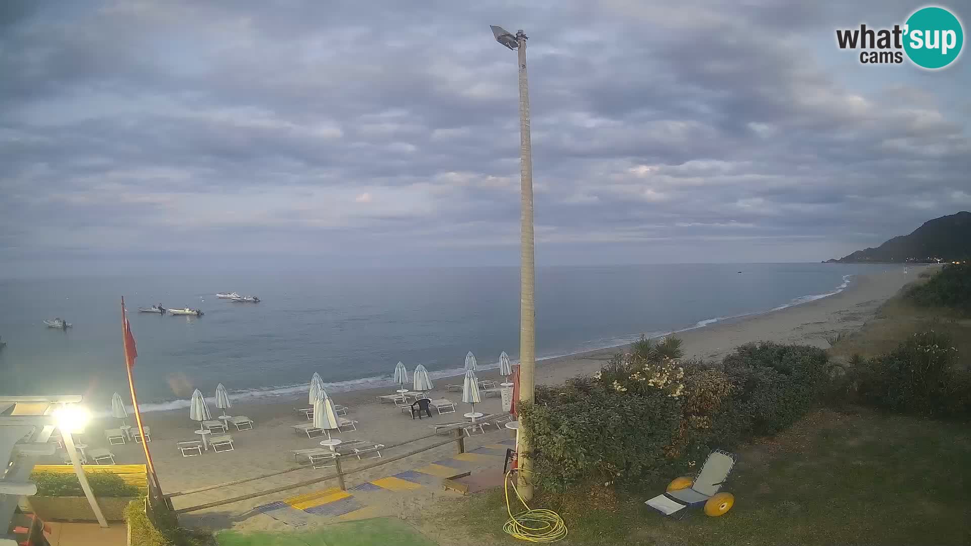 LIVE webcam Museddu beach – Ogliastra – Sardinia – Italy