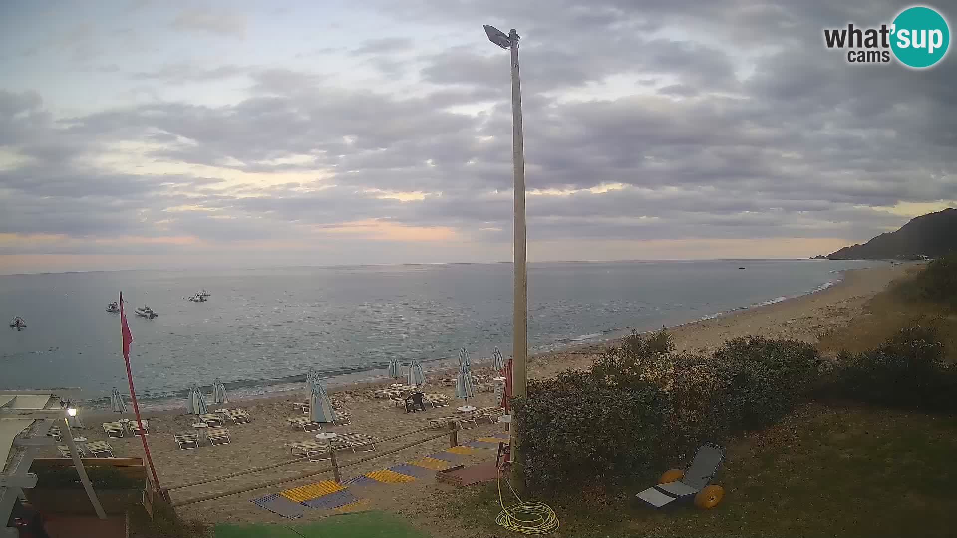 Camera en vivo playa Museddu – Ogliastra – Cerdeña – Italia