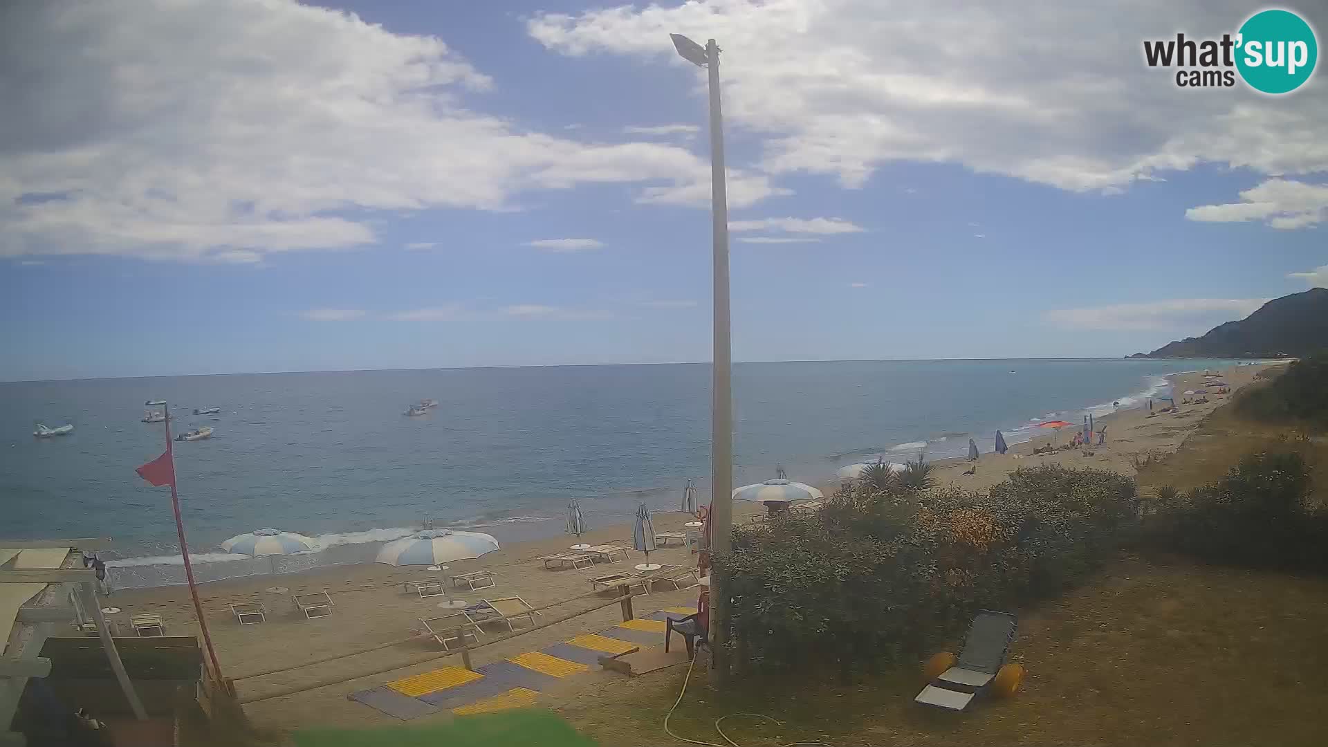 LIVE webcam Museddu beach – Ogliastra – Sardinia – Italy