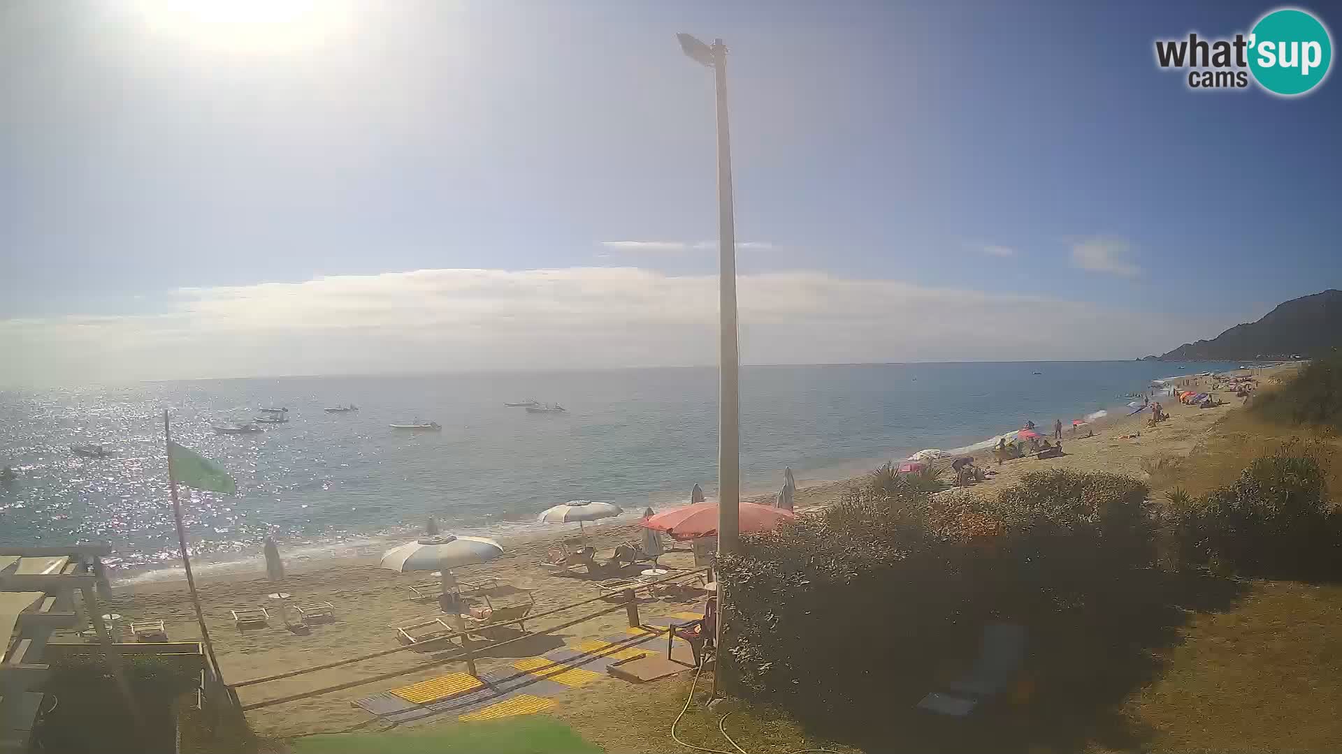 LIVE webcam Museddu beach – Ogliastra – Sardinia – Italy