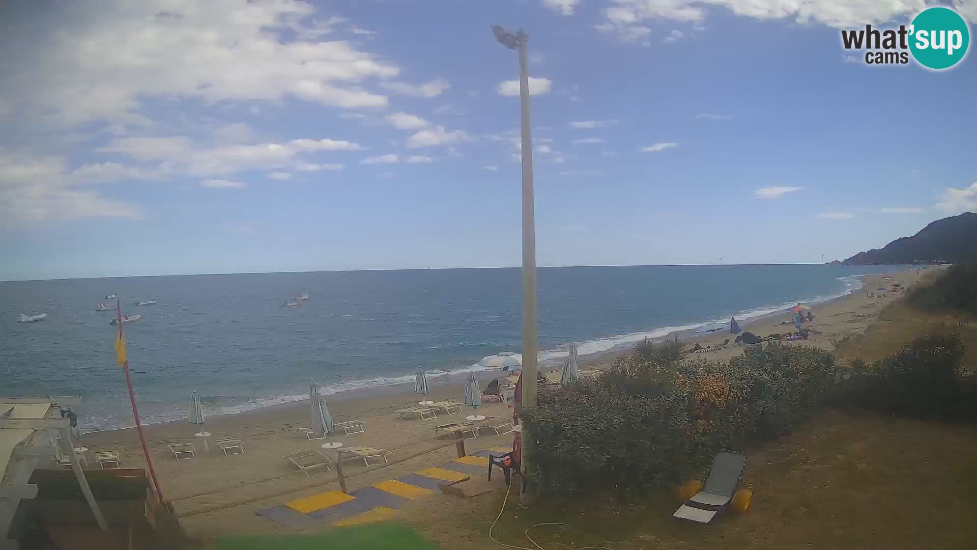Camera en vivo playa Museddu – Ogliastra – Cerdeña – Italia