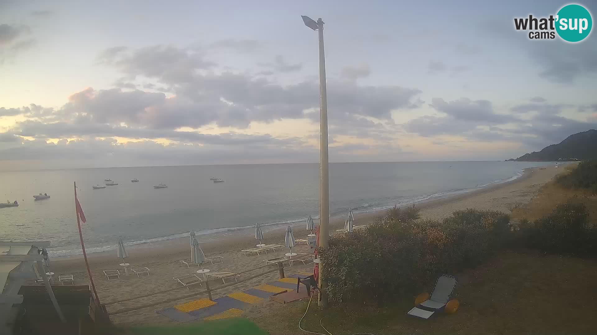 Camera en vivo playa Museddu – Ogliastra – Cerdeña – Italia