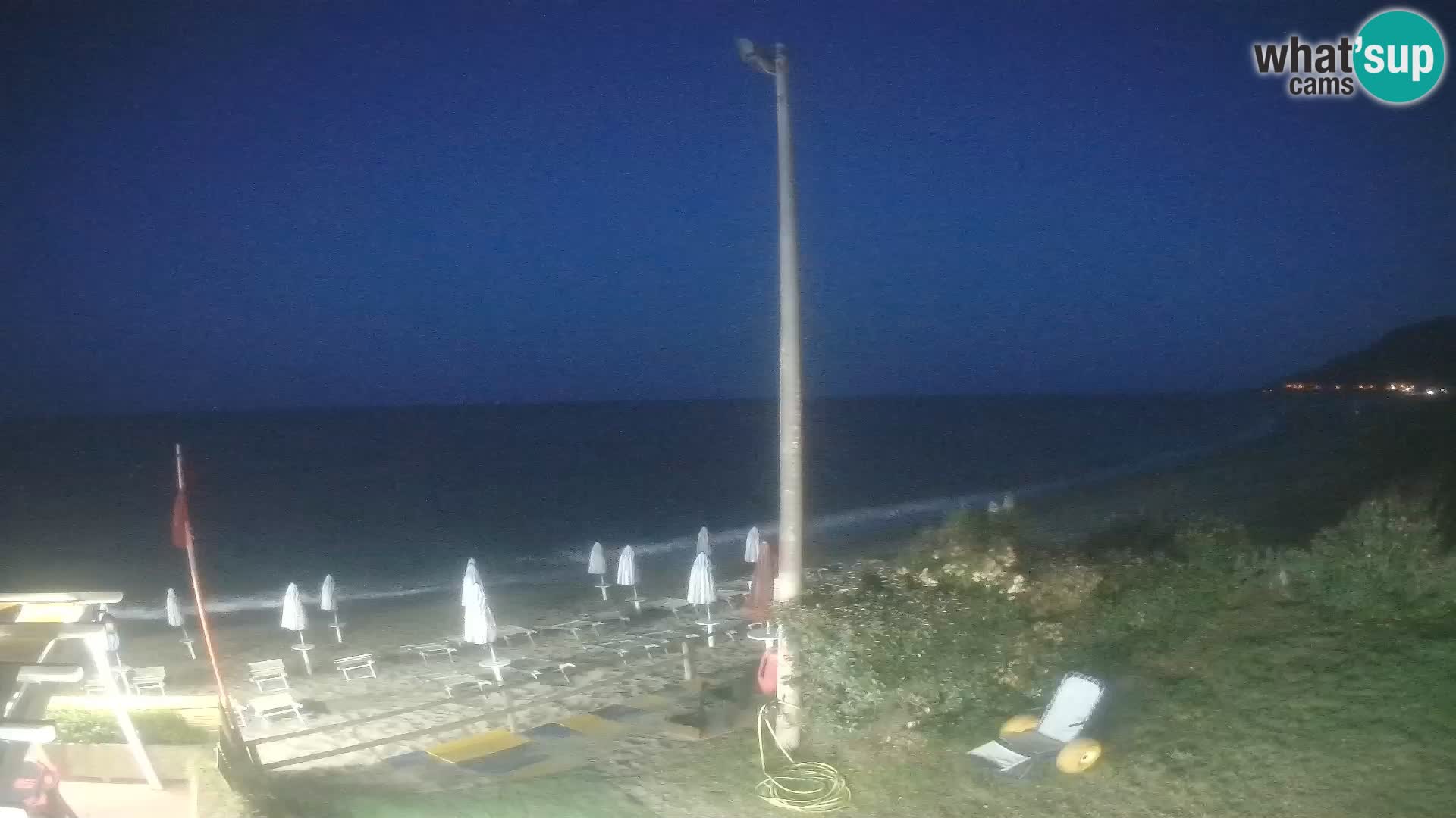 Spletna kamera plaža Museddu – Ogliastra – Sardinija – Italija