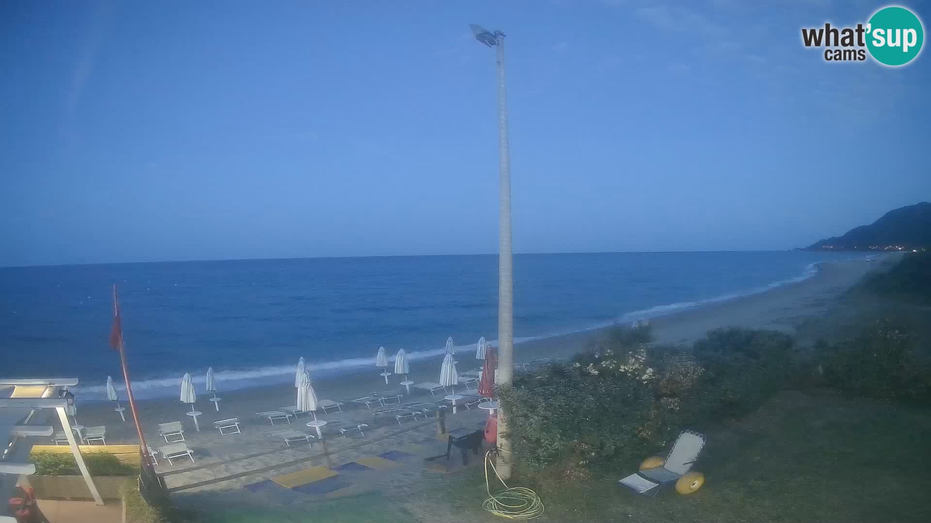 Camera en vivo playa Museddu – Ogliastra – Cerdeña – Italia