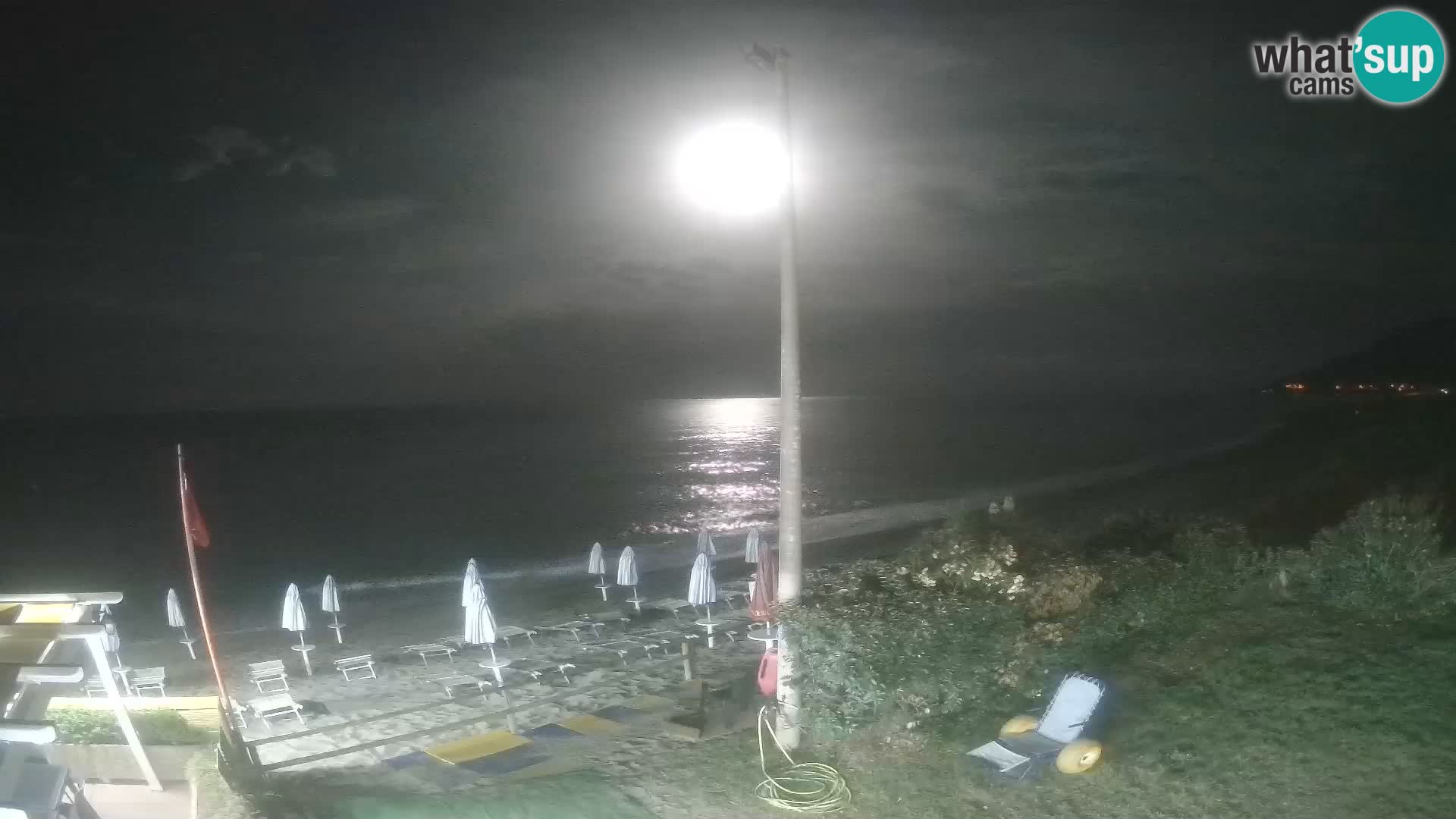 Spletna kamera plaža Museddu – Ogliastra – Sardinija – Italija