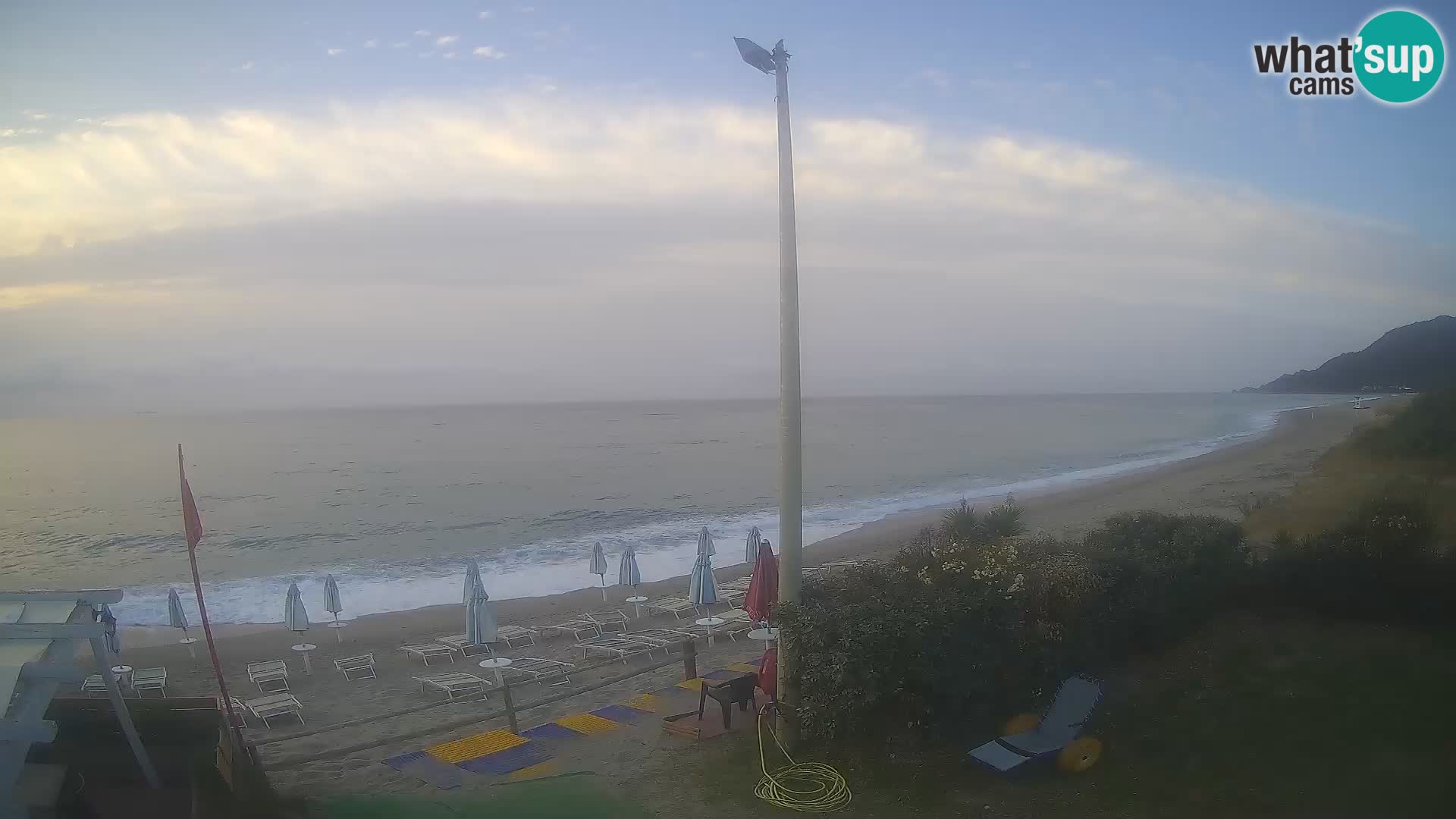 Camera en vivo playa Museddu – Ogliastra – Cerdeña – Italia