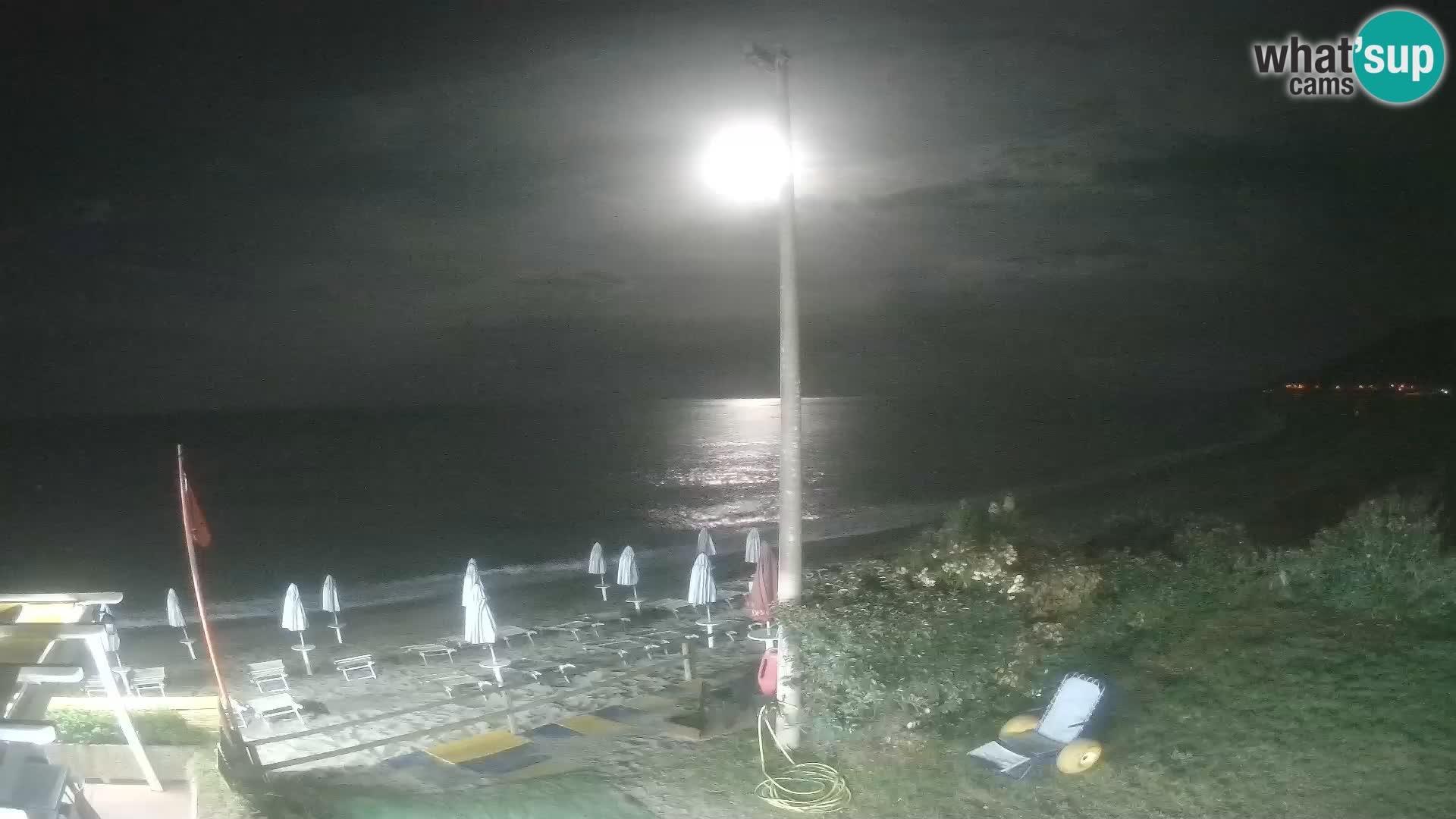 Camera en vivo playa Museddu – Ogliastra – Cerdeña – Italia