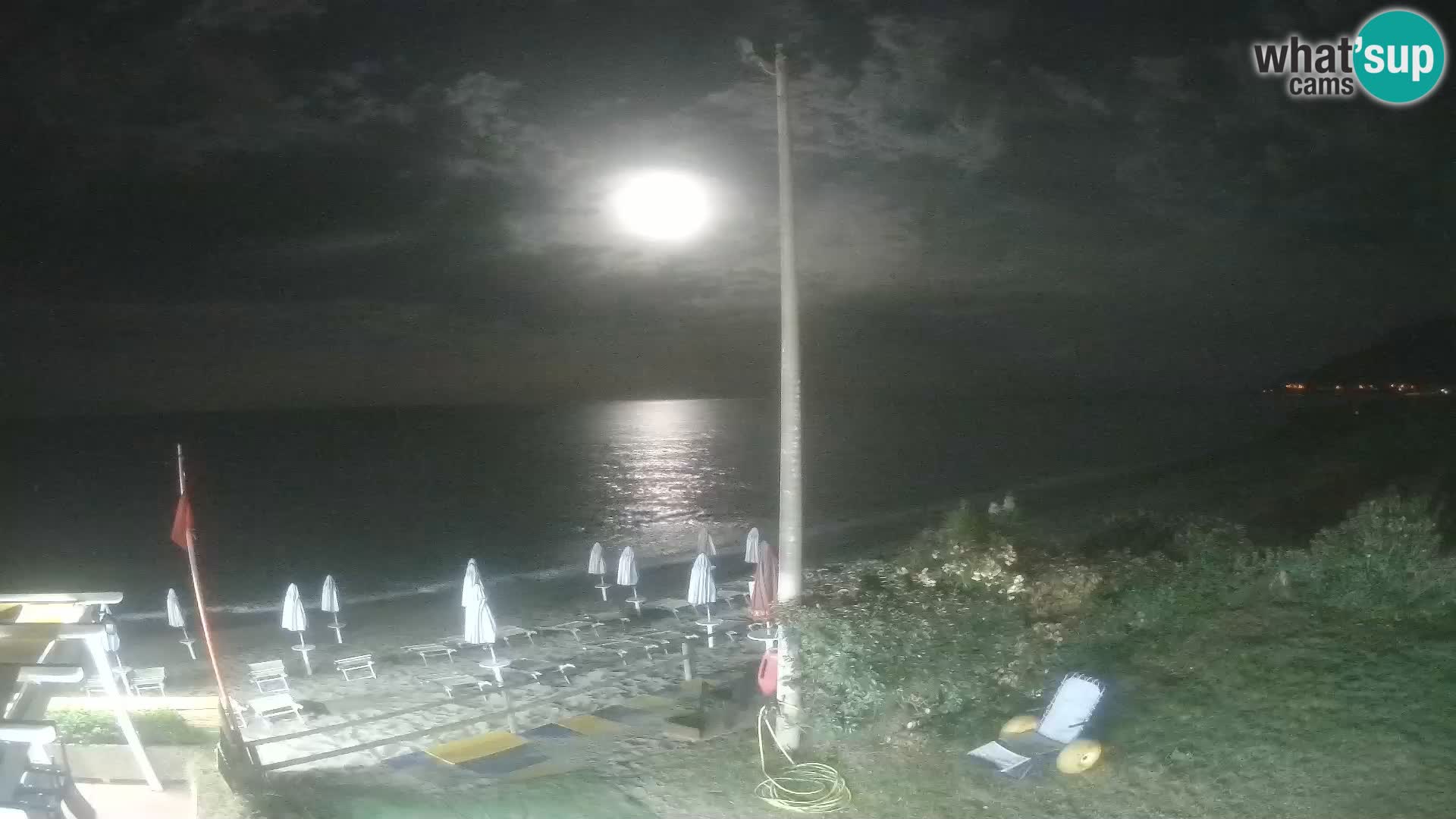 Camera en vivo playa Museddu – Ogliastra – Cerdeña – Italia