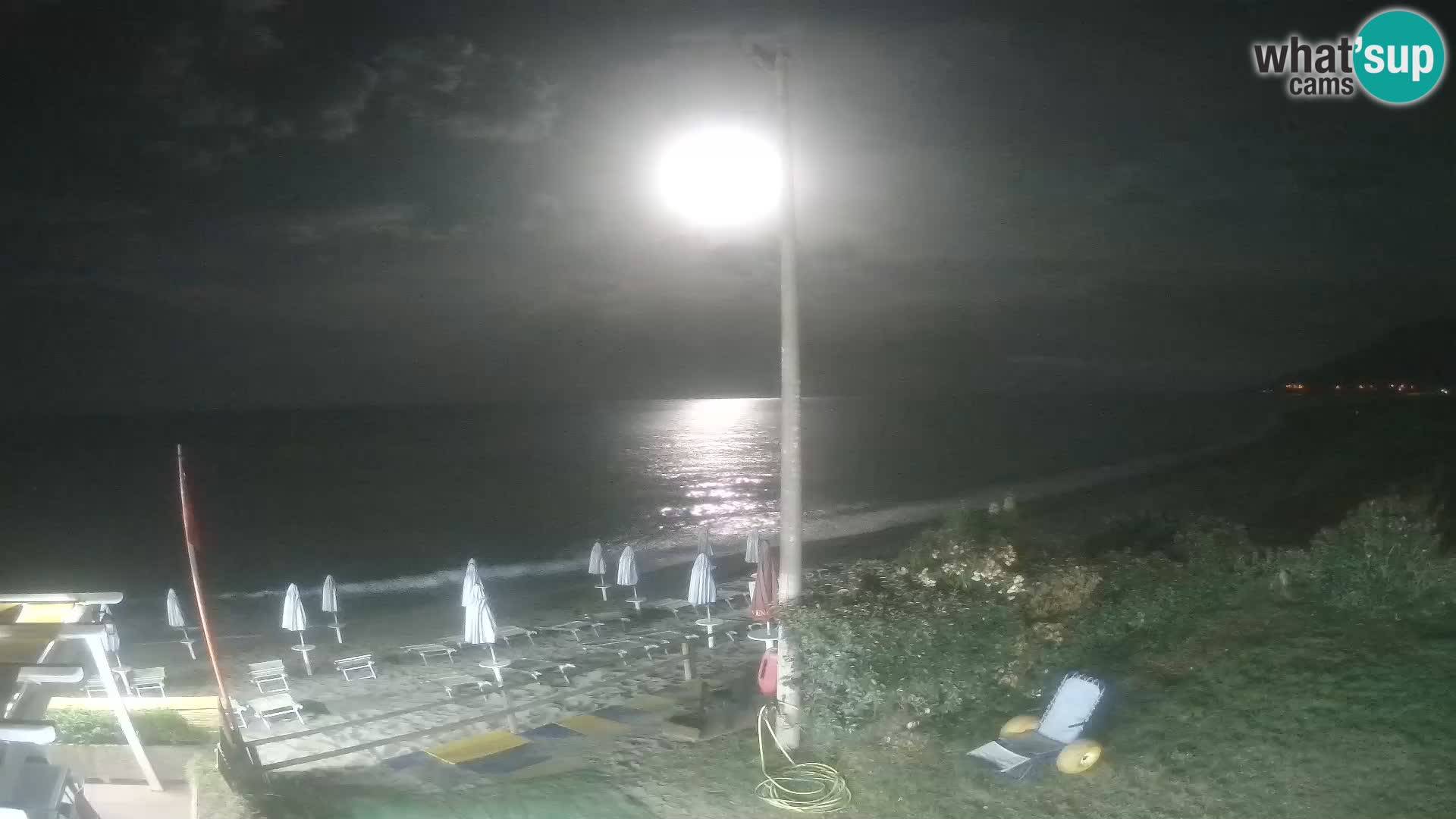 Webcam plage Museddu – Ogliastra livecam Sardaigne – Italie
