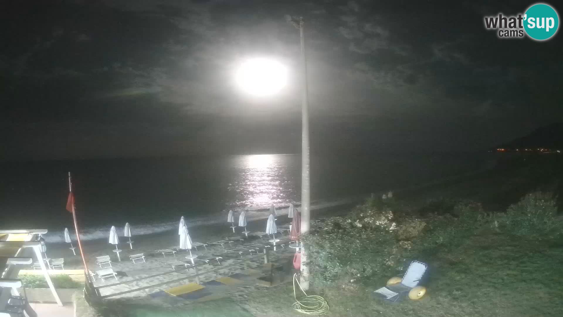 Webcam plage Museddu – Ogliastra livecam Sardaigne – Italie