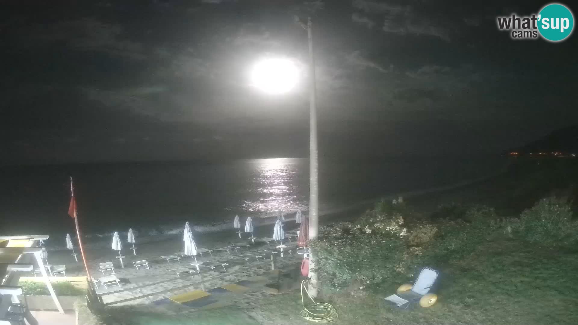 Camera en vivo playa Museddu – Ogliastra – Cerdeña – Italia