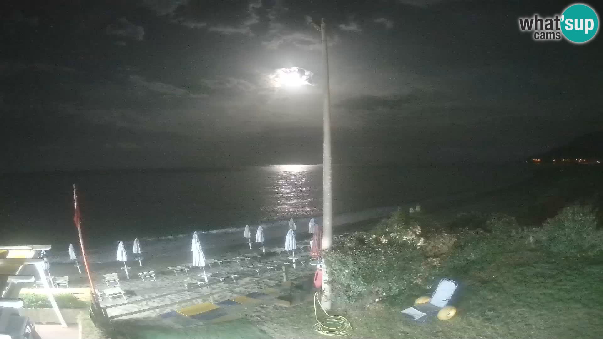 Webcam plage Museddu – Ogliastra livecam Sardaigne – Italie
