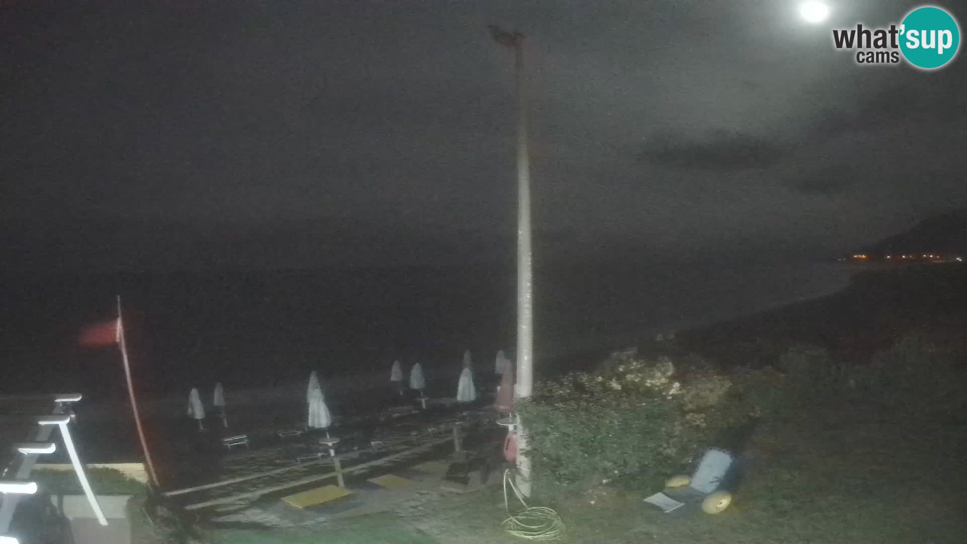 Spletna kamera plaža Museddu – Ogliastra – Sardinija – Italija