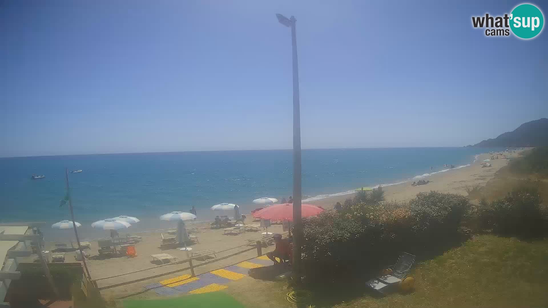 LIVE webcam Museddu beach – Ogliastra – Sardinia – Italy