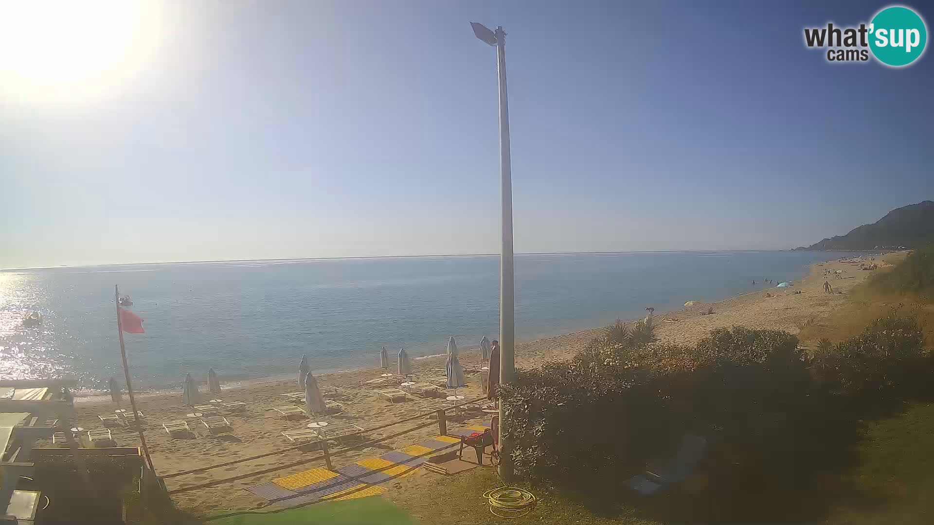 LIVE webcam Museddu beach – Ogliastra – Sardinia – Italy