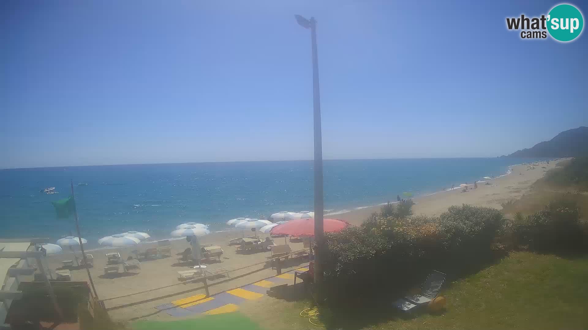 Camera en vivo playa Museddu – Ogliastra – Cerdeña – Italia