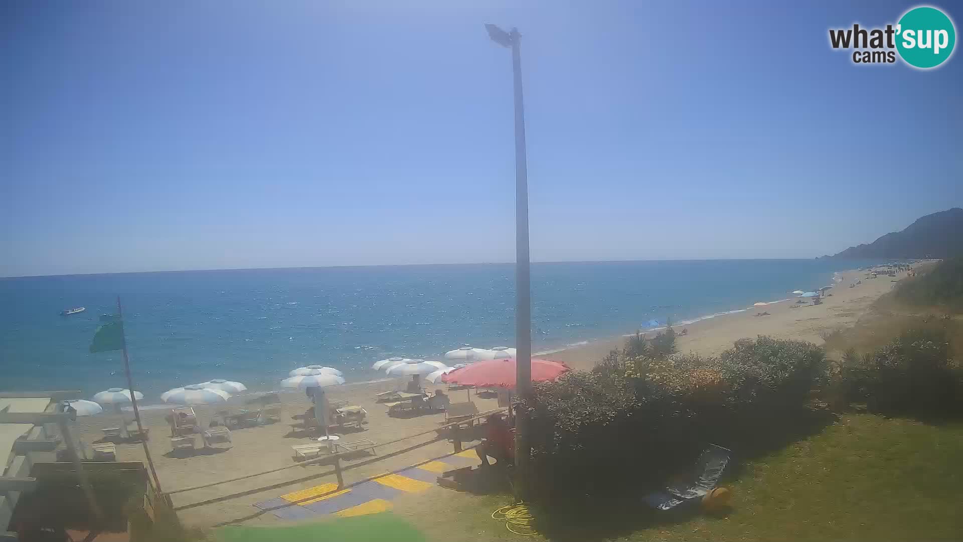 Camera en vivo playa Museddu – Ogliastra – Cerdeña – Italia