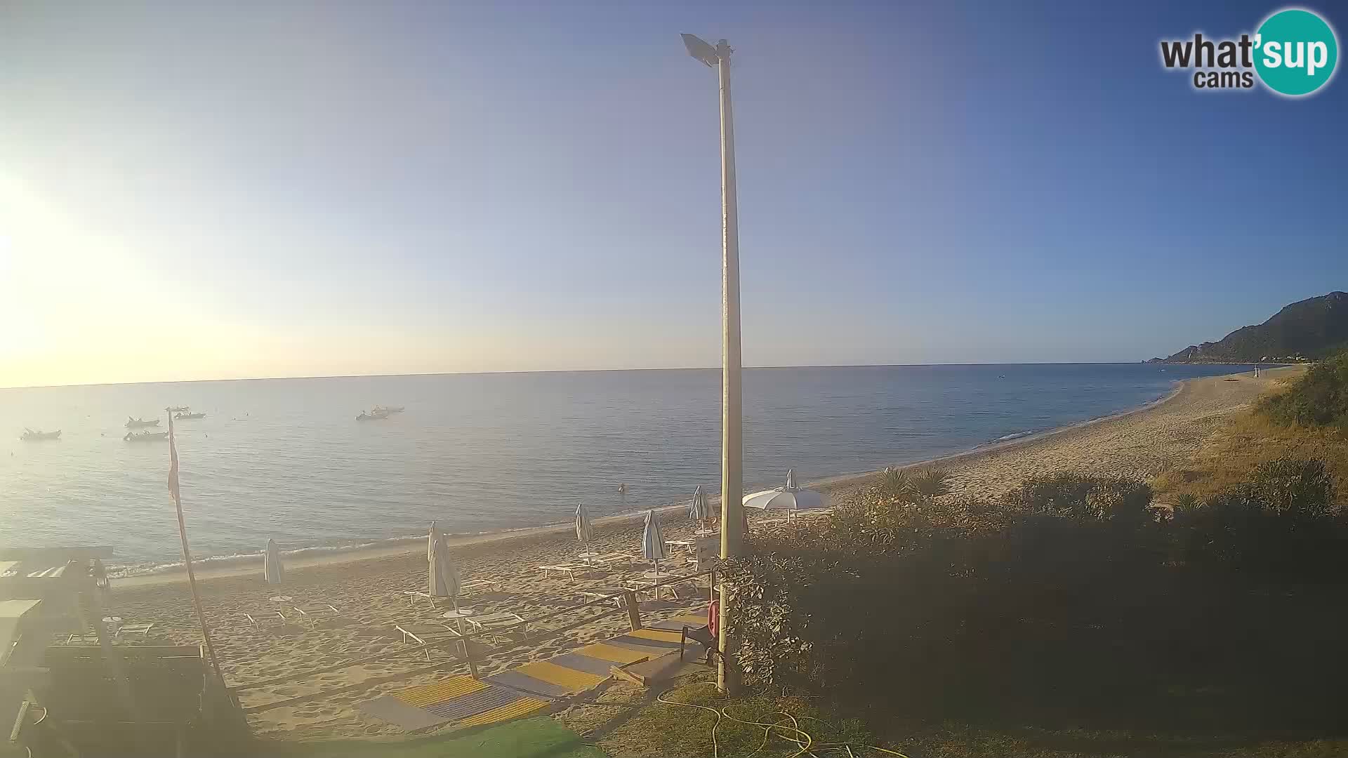 LIVE webcam Museddu beach – Ogliastra – Sardinia – Italy